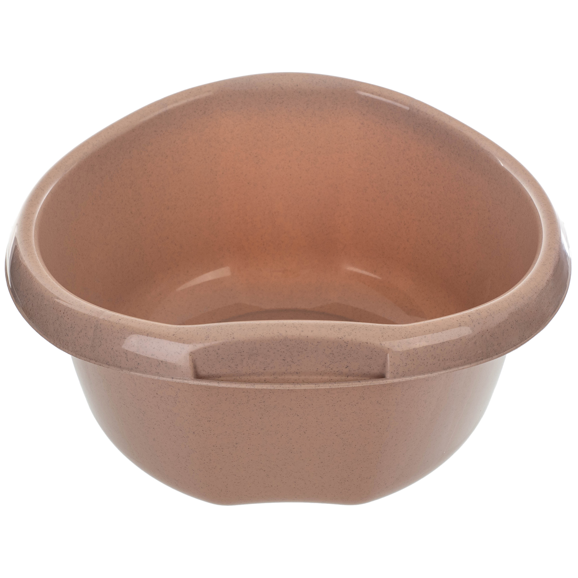 Miednica plastikowa z uchwytami Treix 25L beżowa