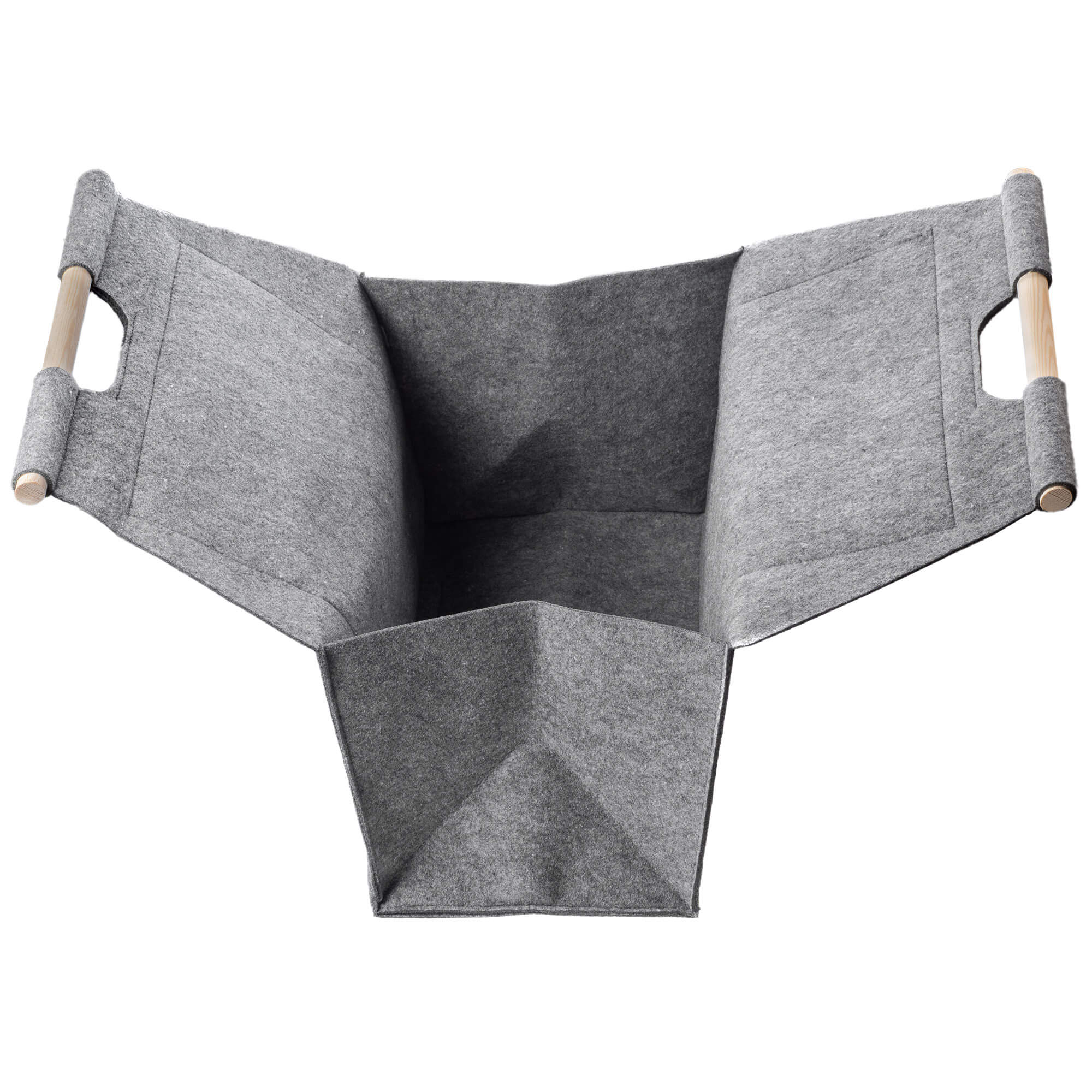 Torba gospodarcza na drewno kominkowe wzór zigzag