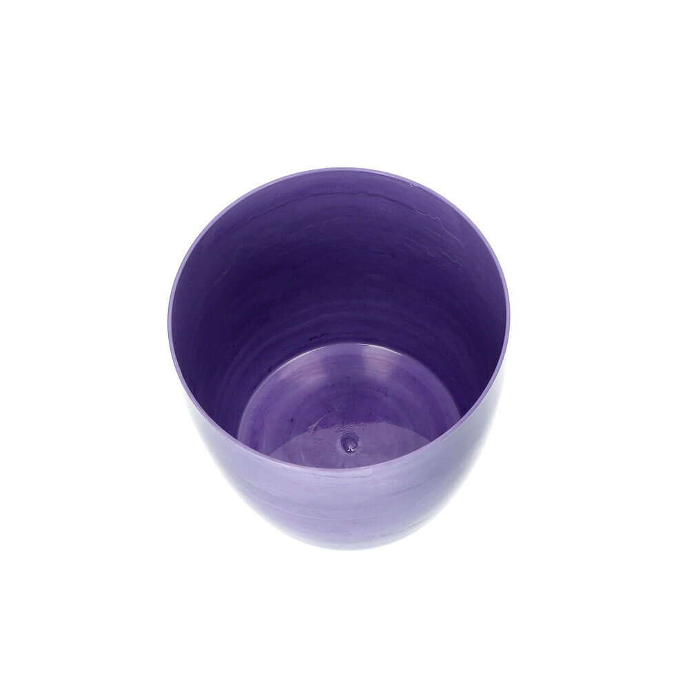 Doniczka na kwiaty Agen 12 cm, fioletowy marmur