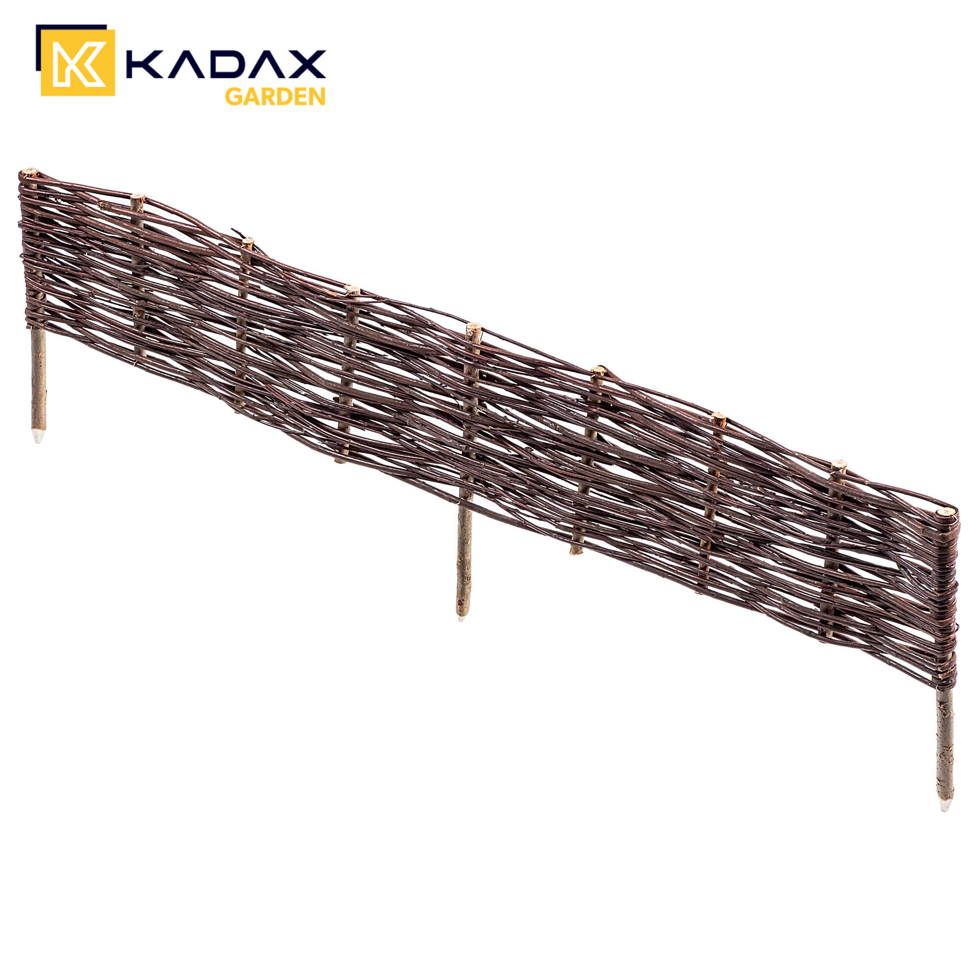 Palisada ogrodowa wiklinowa Hamre 120 x 40 cm, 10 szt.