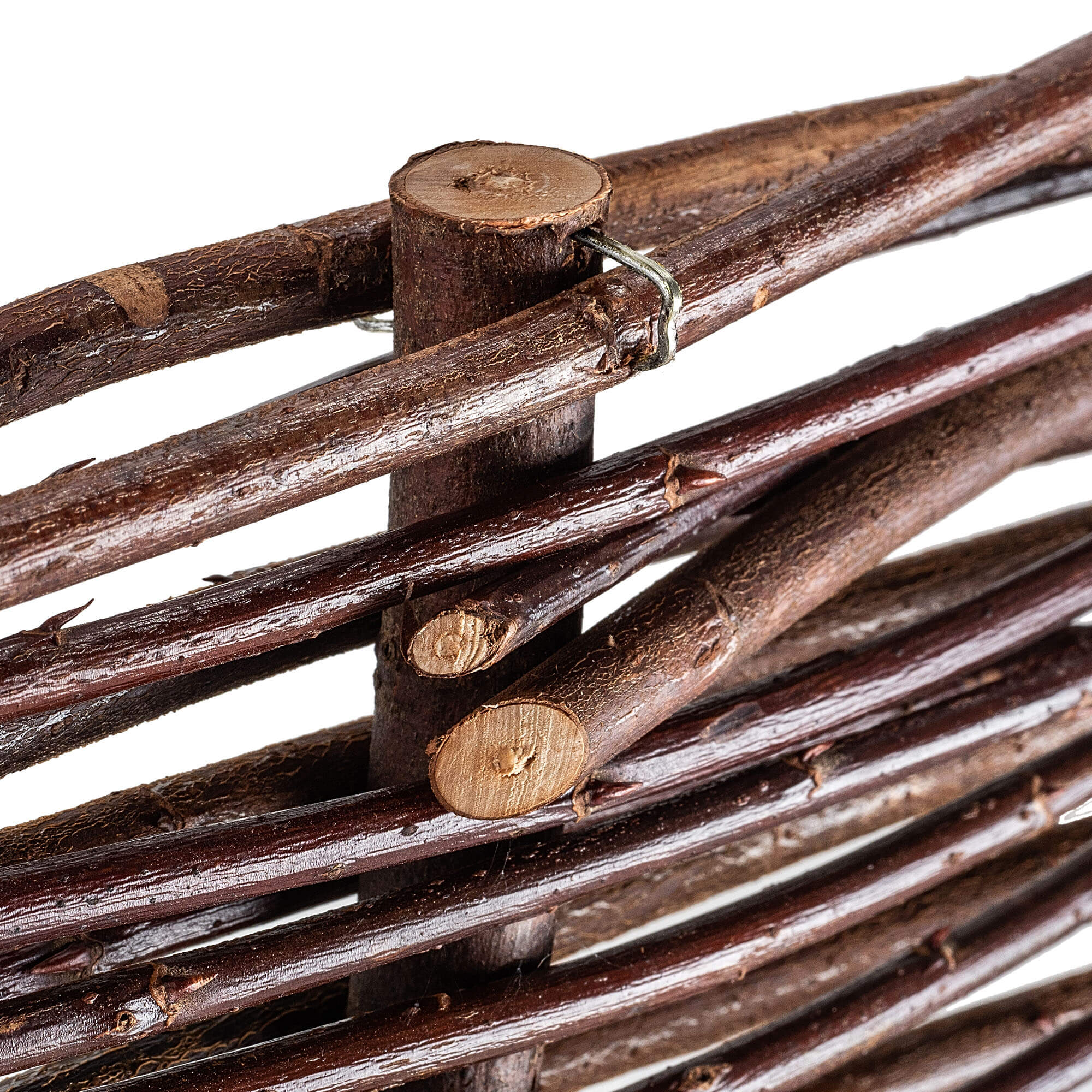 Palisada ogrodowa wiklinowa Hamre 120 x 40 cm, 10 szt.