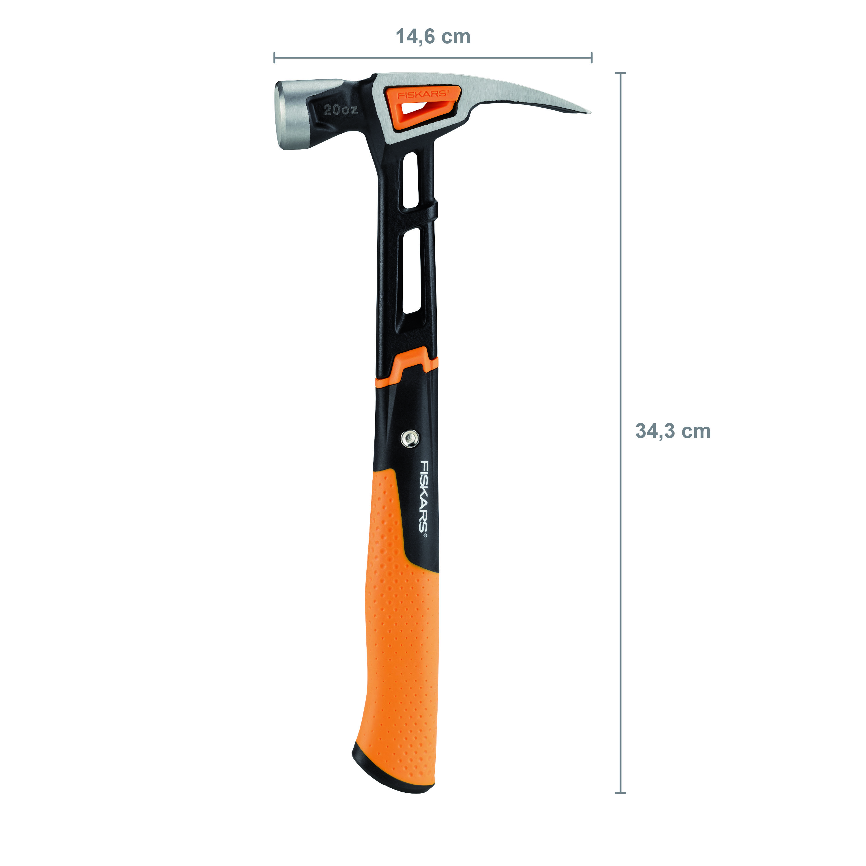 Fiskars 1020214 IsoCore Młotek stolarski L