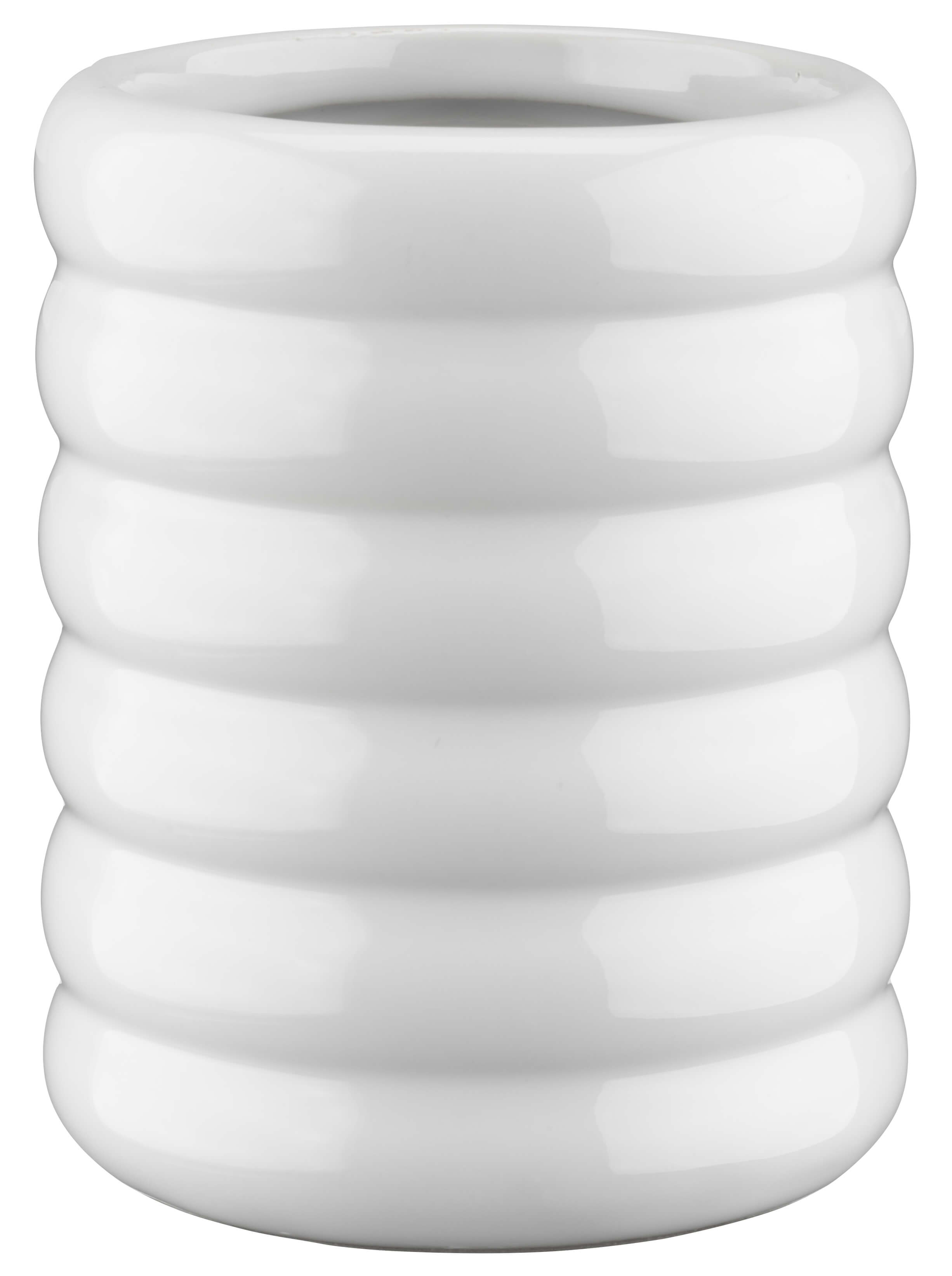 Kubek łazienkowy na paste i szczoteczki 150 ml, biały