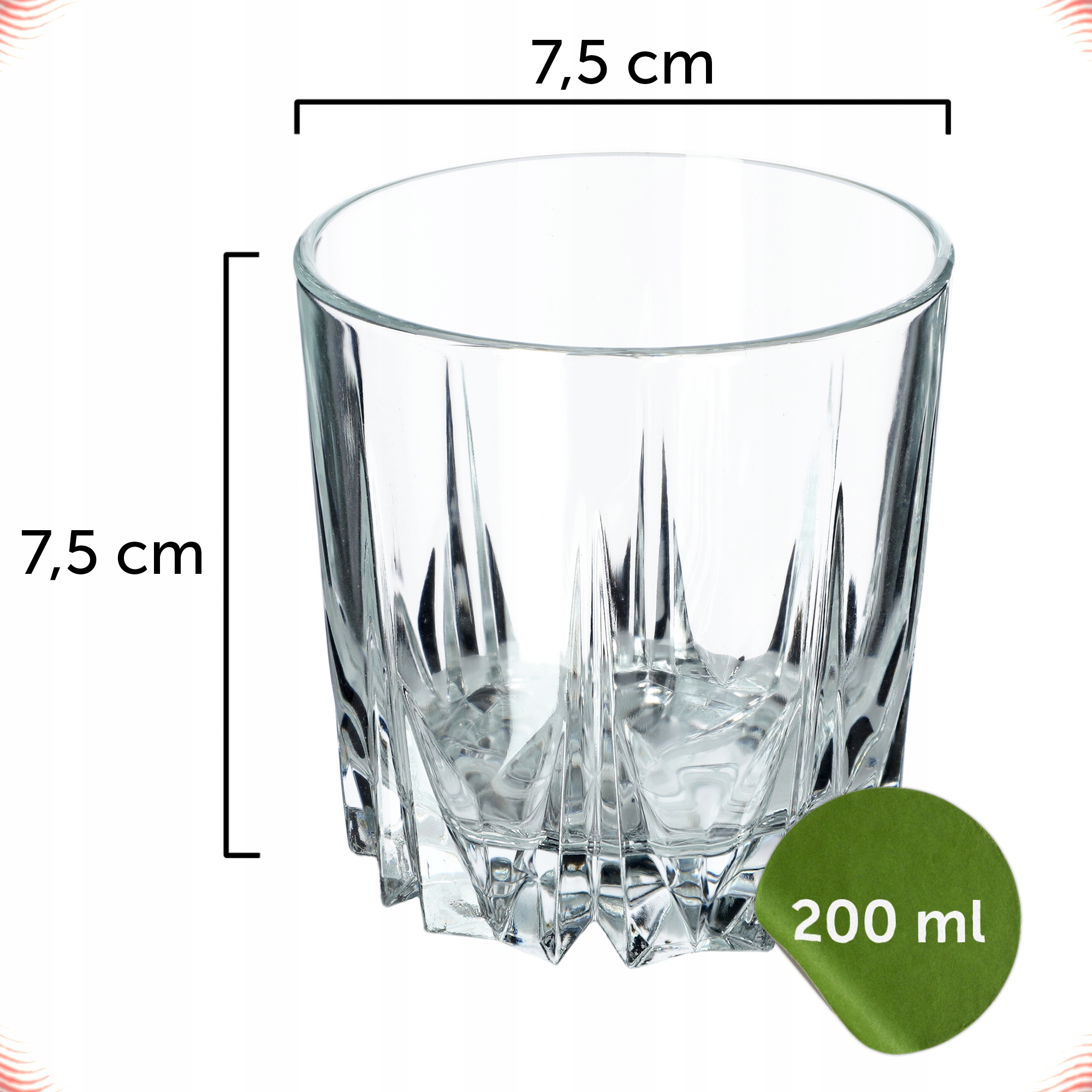 Szklanki do drinków i napojów Monza 200 ml, 6 szt.