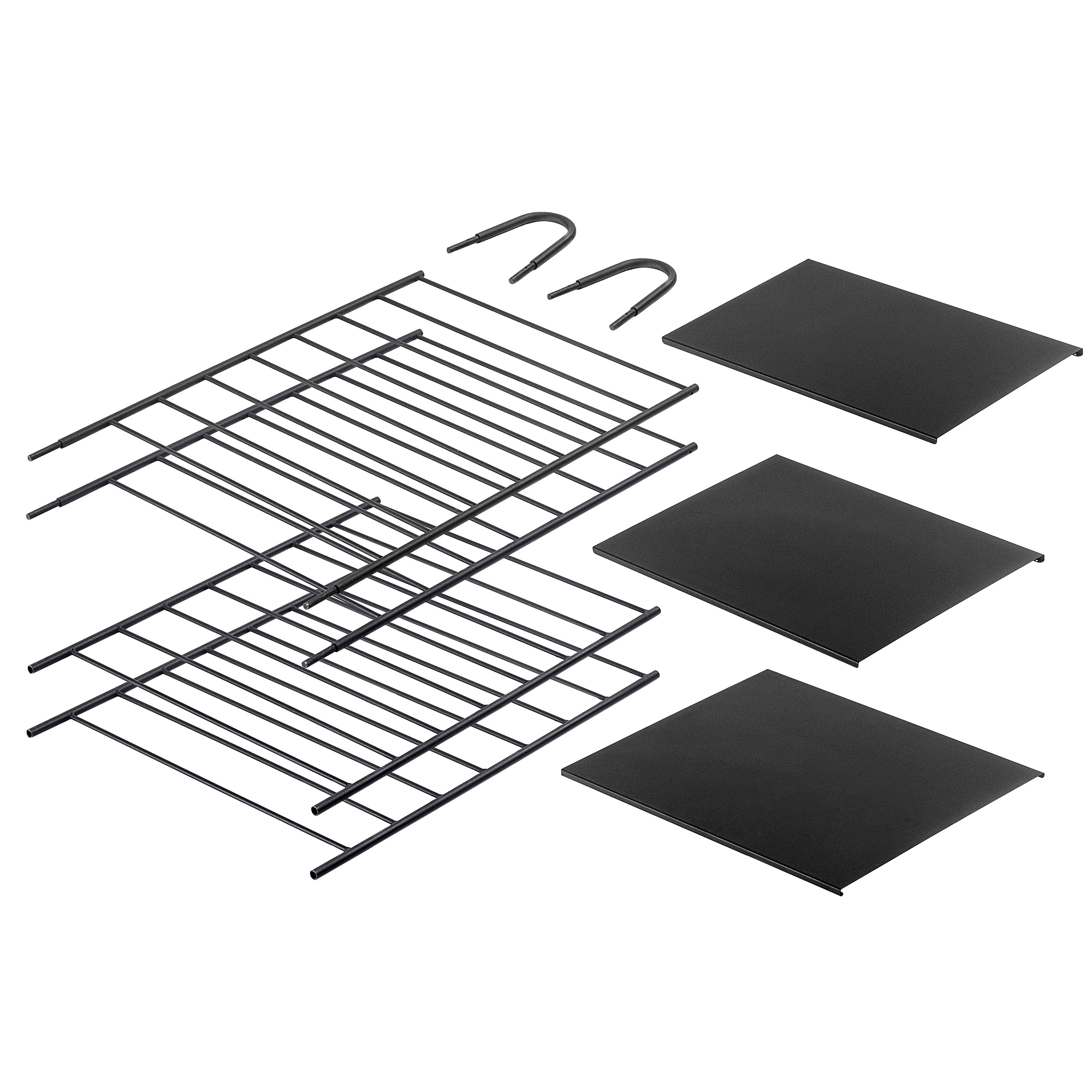 Drabinka stojąca Ruste, czarna