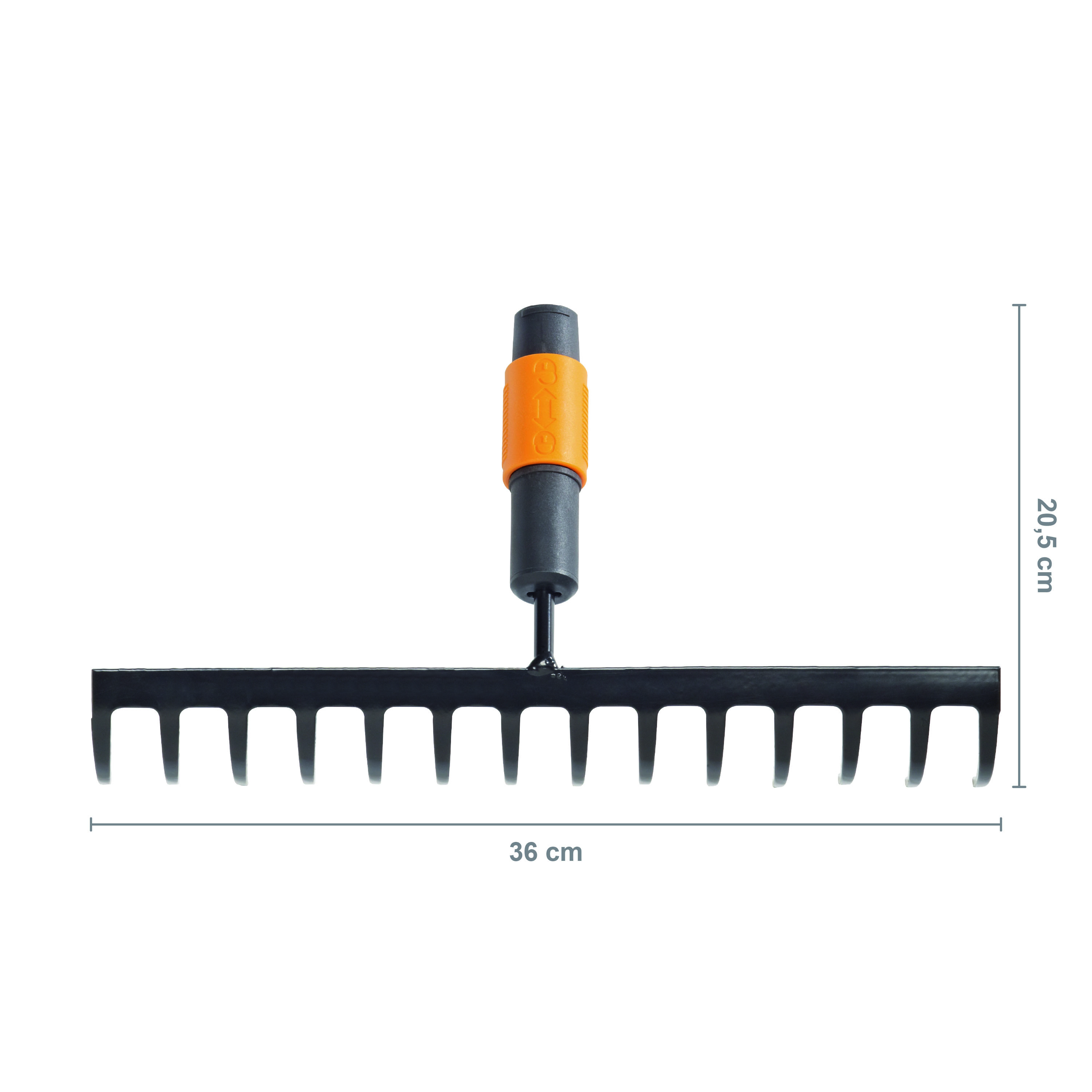 Fiskars 1000653 QuikFit Grabie 14-zębne
