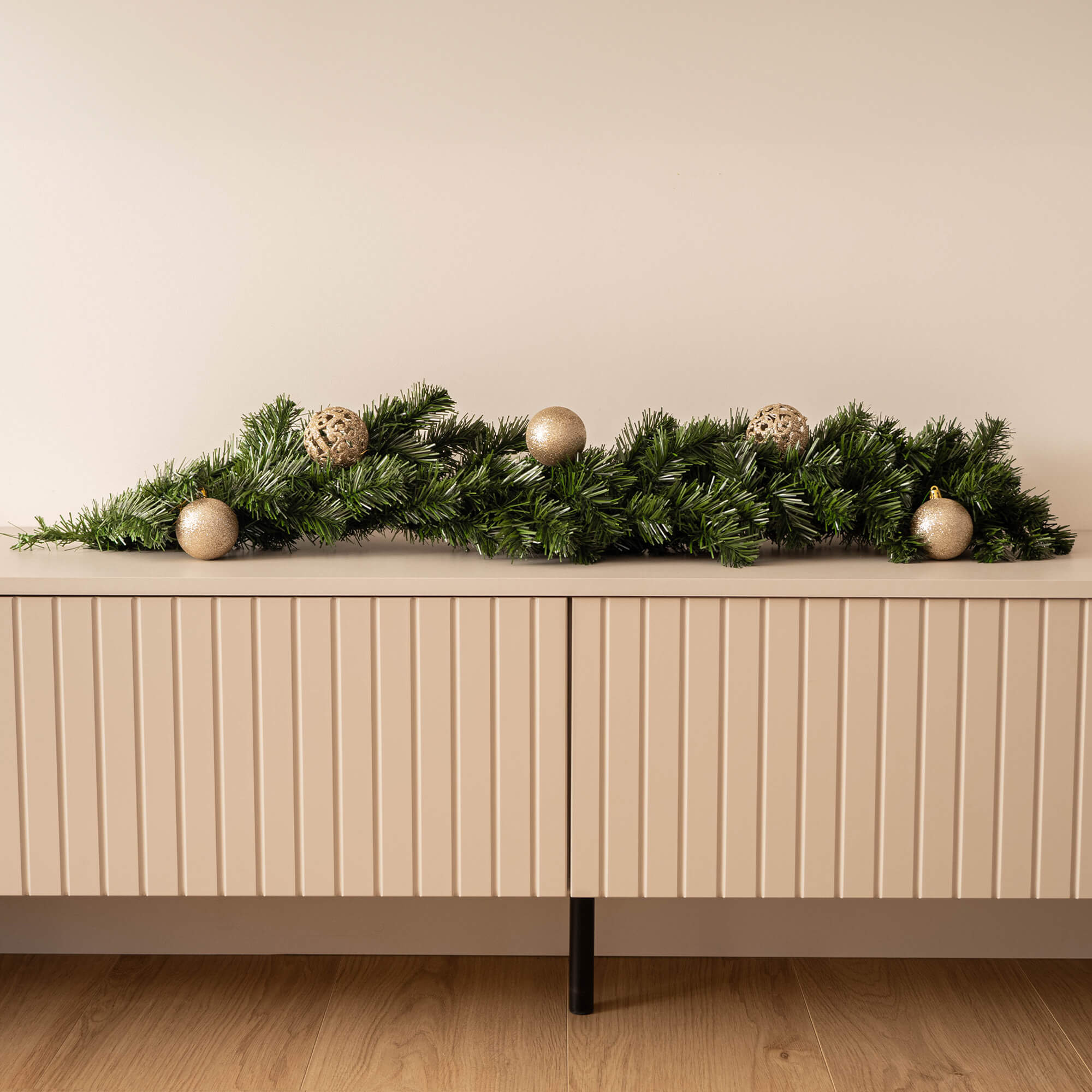 Girlanda świąteczna choinkowa Rille 100cm zielona
