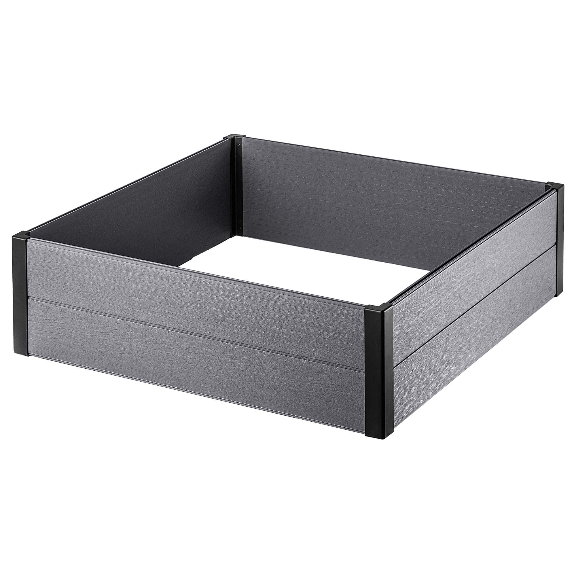 Obrzeże ogrodowe Keter Maple Garden Bed 106 x 32 cm, szare