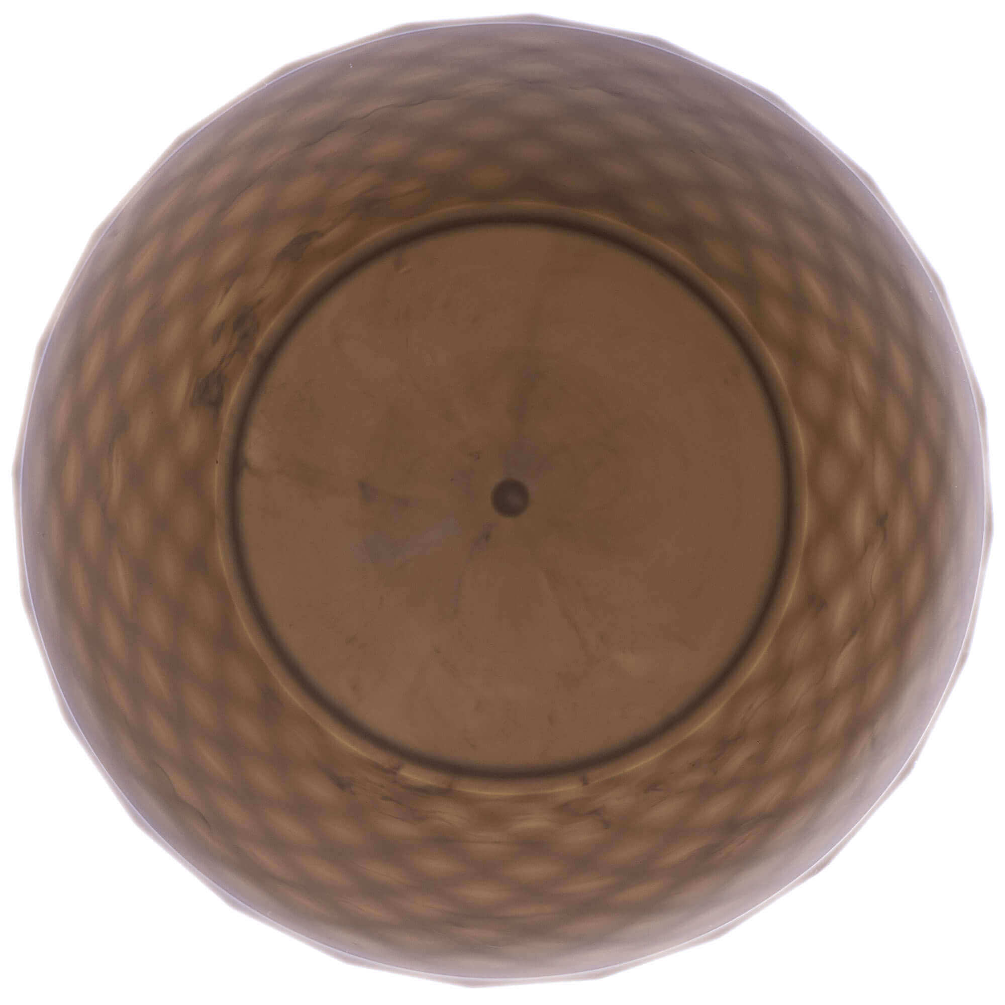 Doniczka na kwiaty z podstawką Amily 16 cm, złota