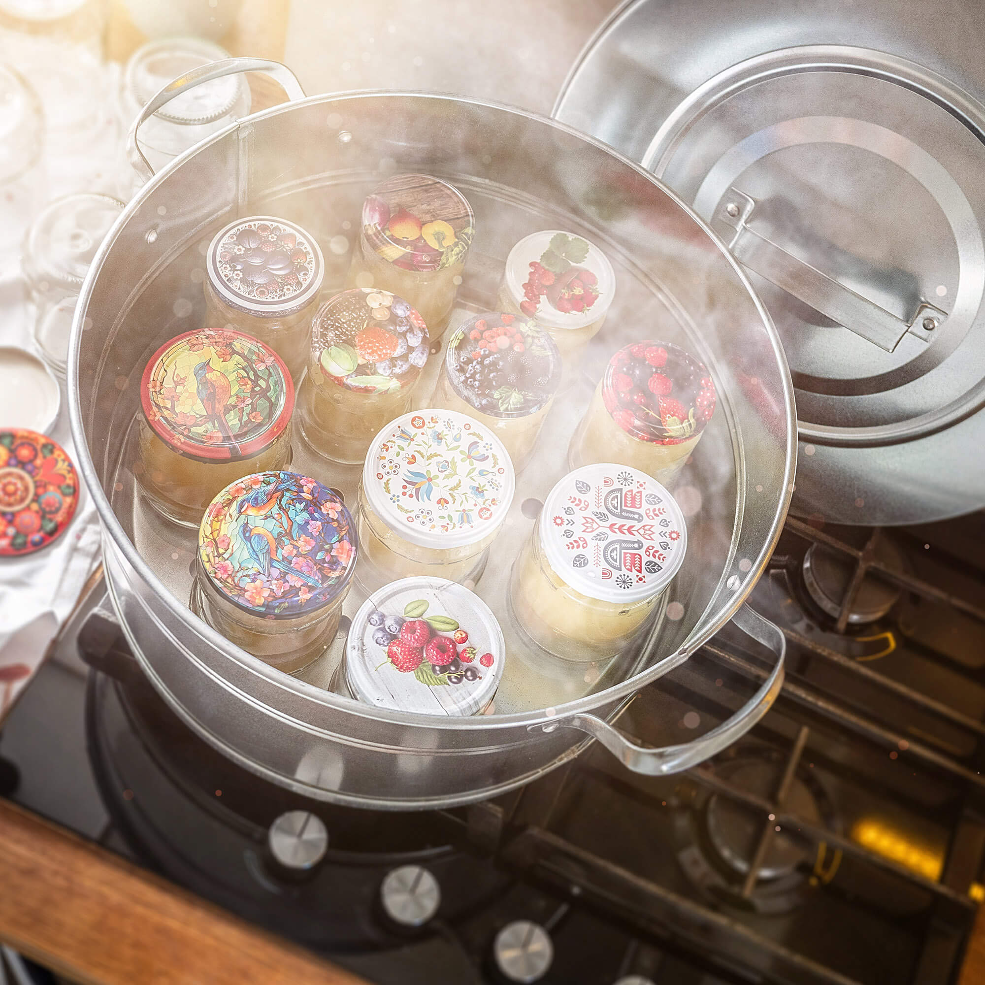 Garnek stalowy do pasteryzacji Morro 20L