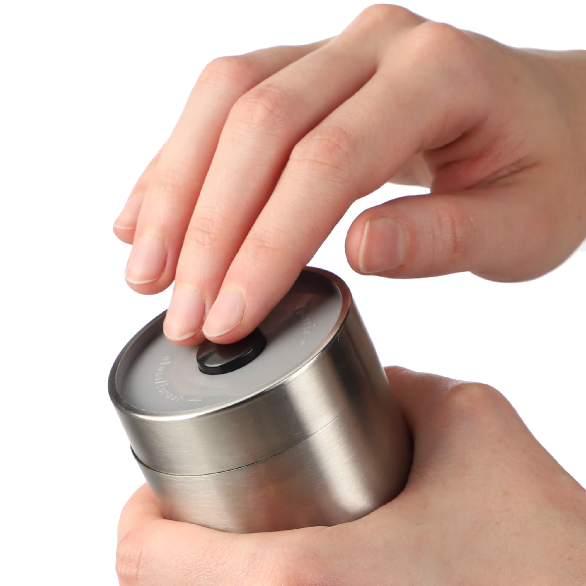 Elektryczny młynek do przypraw Jukon 19 cm, srebrny