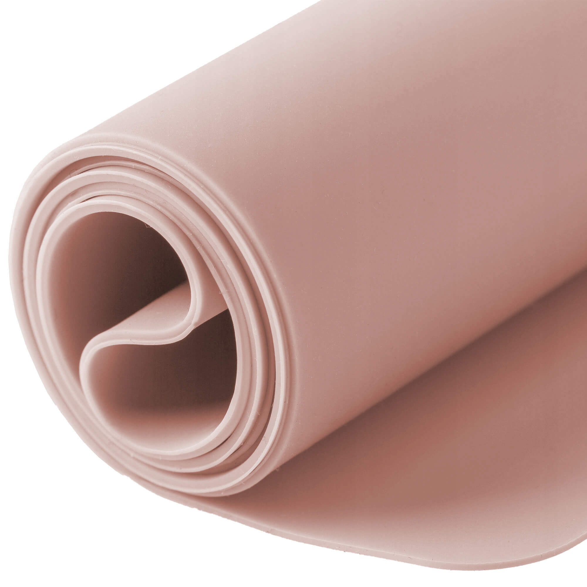 Stolnica silikonowa 60 x 40 cm + wałek do ciasta 44 x 5 cm, różowy