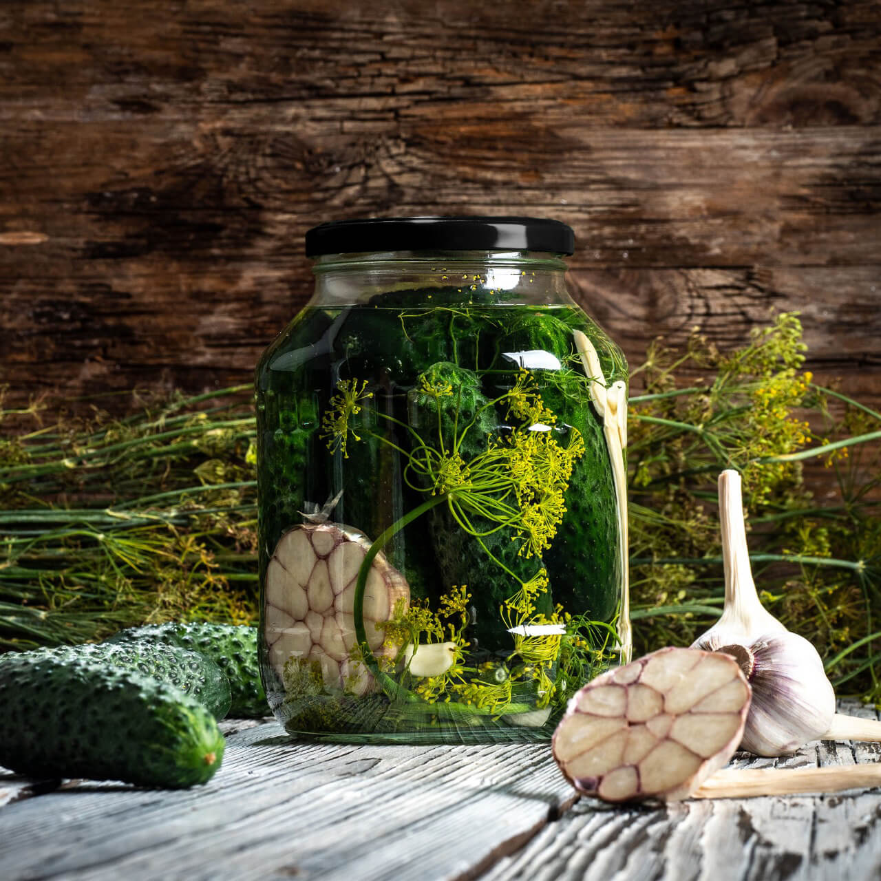 Metalowe wieczka do słoików Sturko 100szt fi 89mm "Czarna koronka"