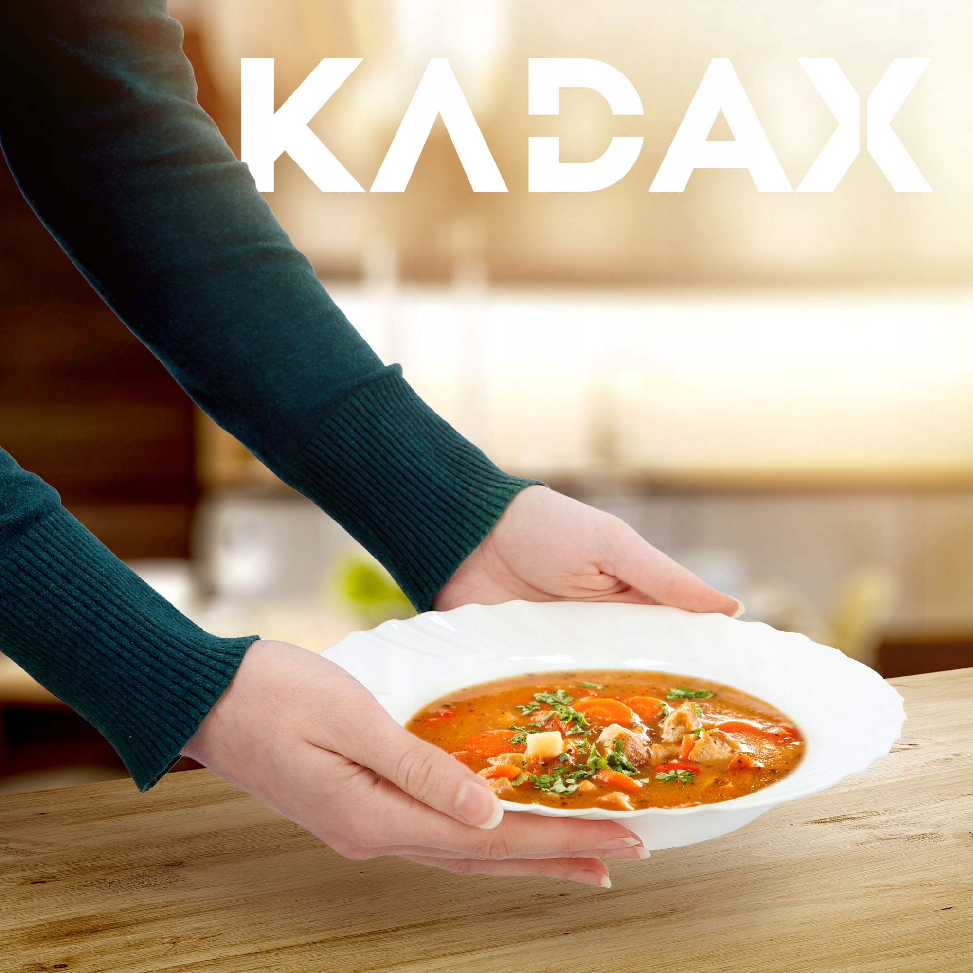 Talerz obiadowy głęboki Tolena 23 cm, 3 szt.