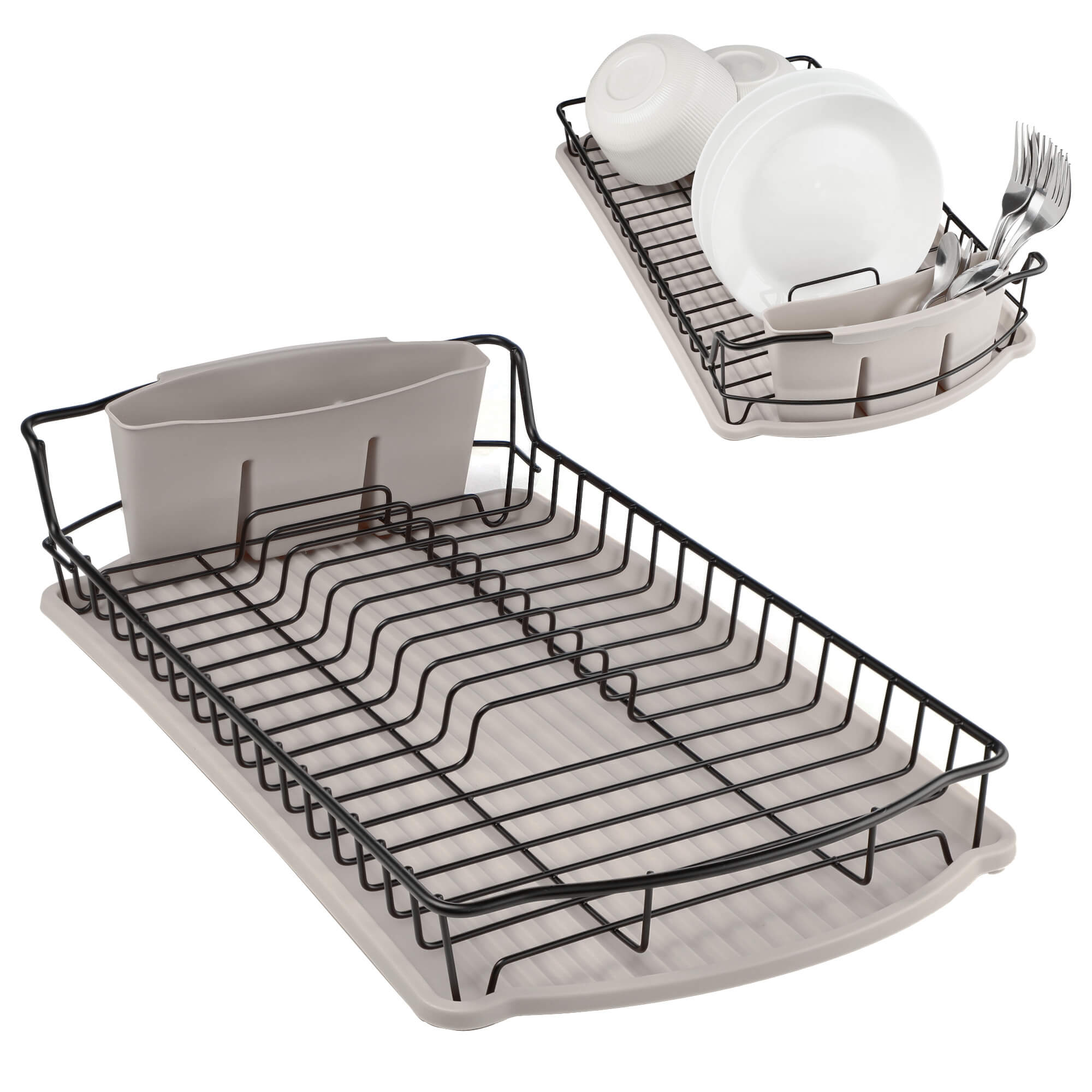 Suszarka do naczyń Tolva, szary jasny