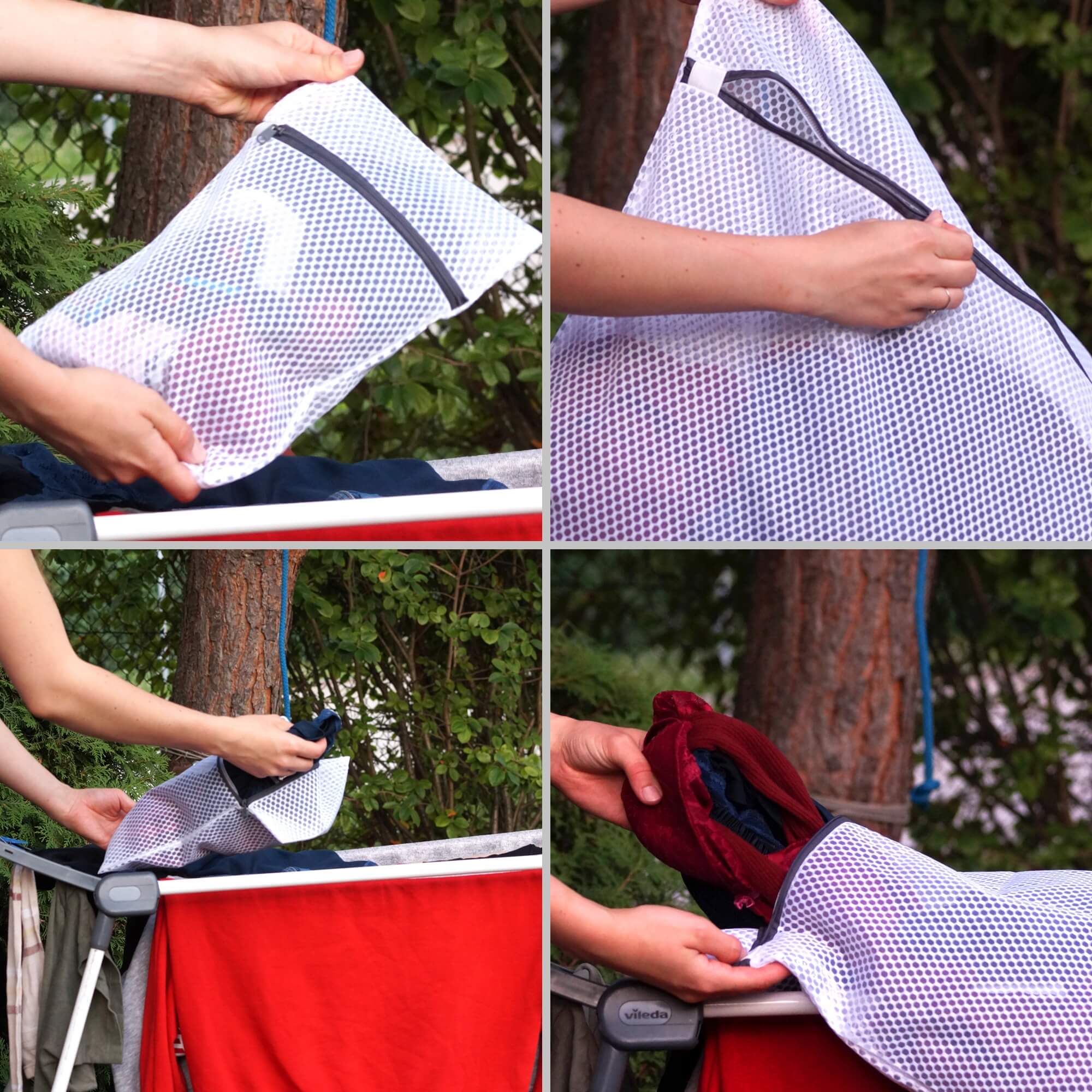 Worki do prania bielizny i ubrań 4 szt.