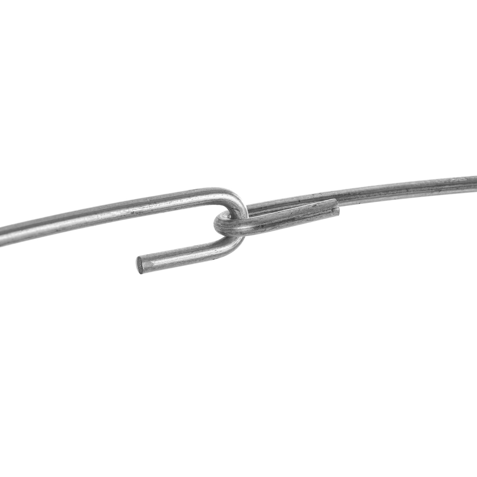 Obejma do roślin stalowa 60 x 36 cm, czarna