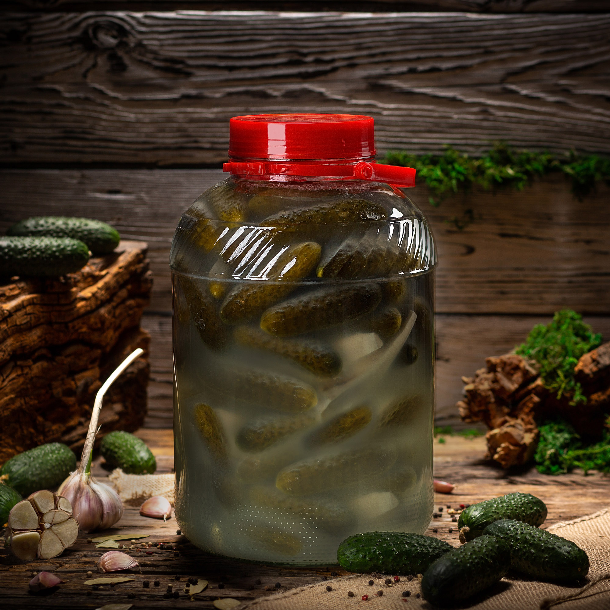 Słój do kiszenia ogórków Rora 10L