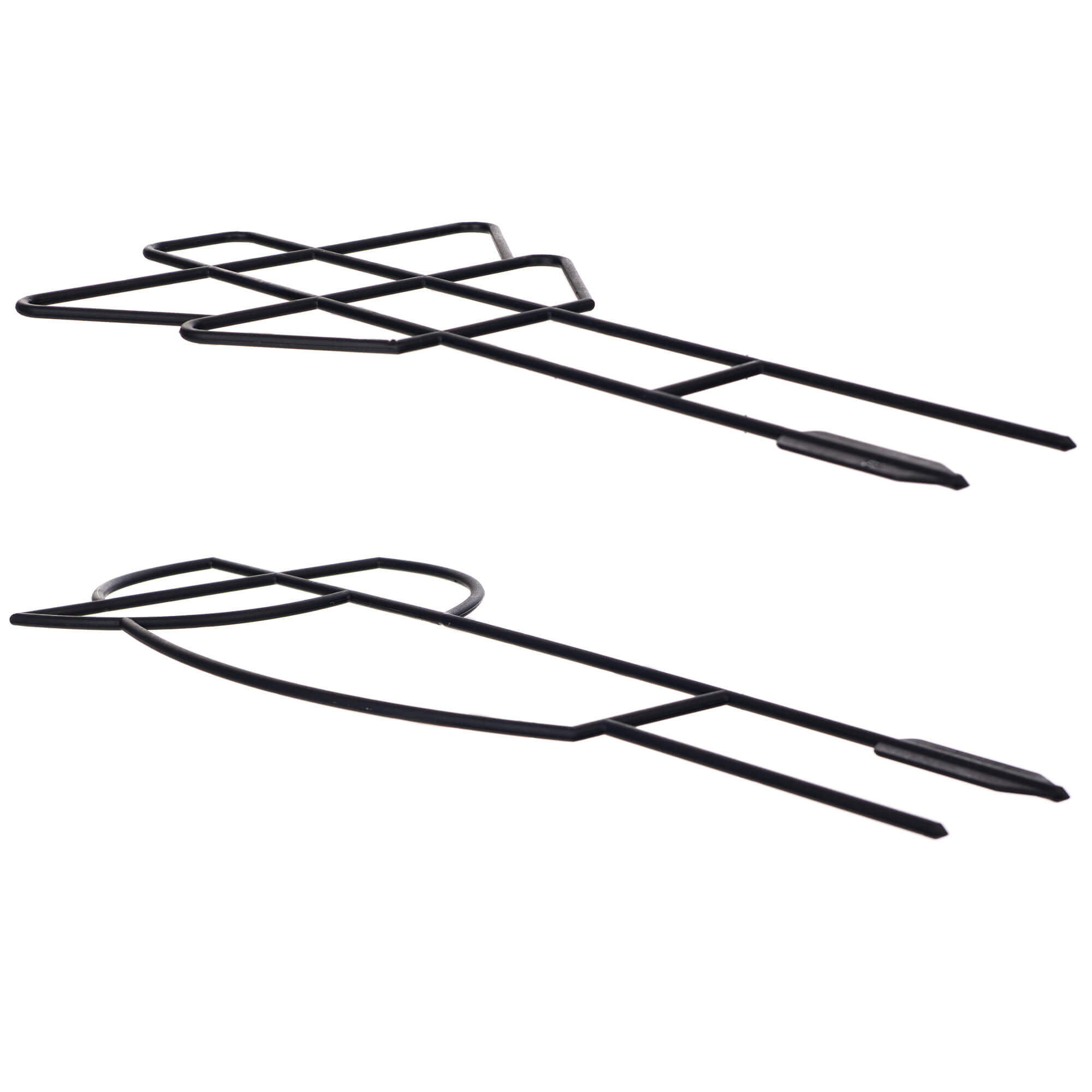 Podpórki do roślin Cerreto geometryczne 43 cm czarne
