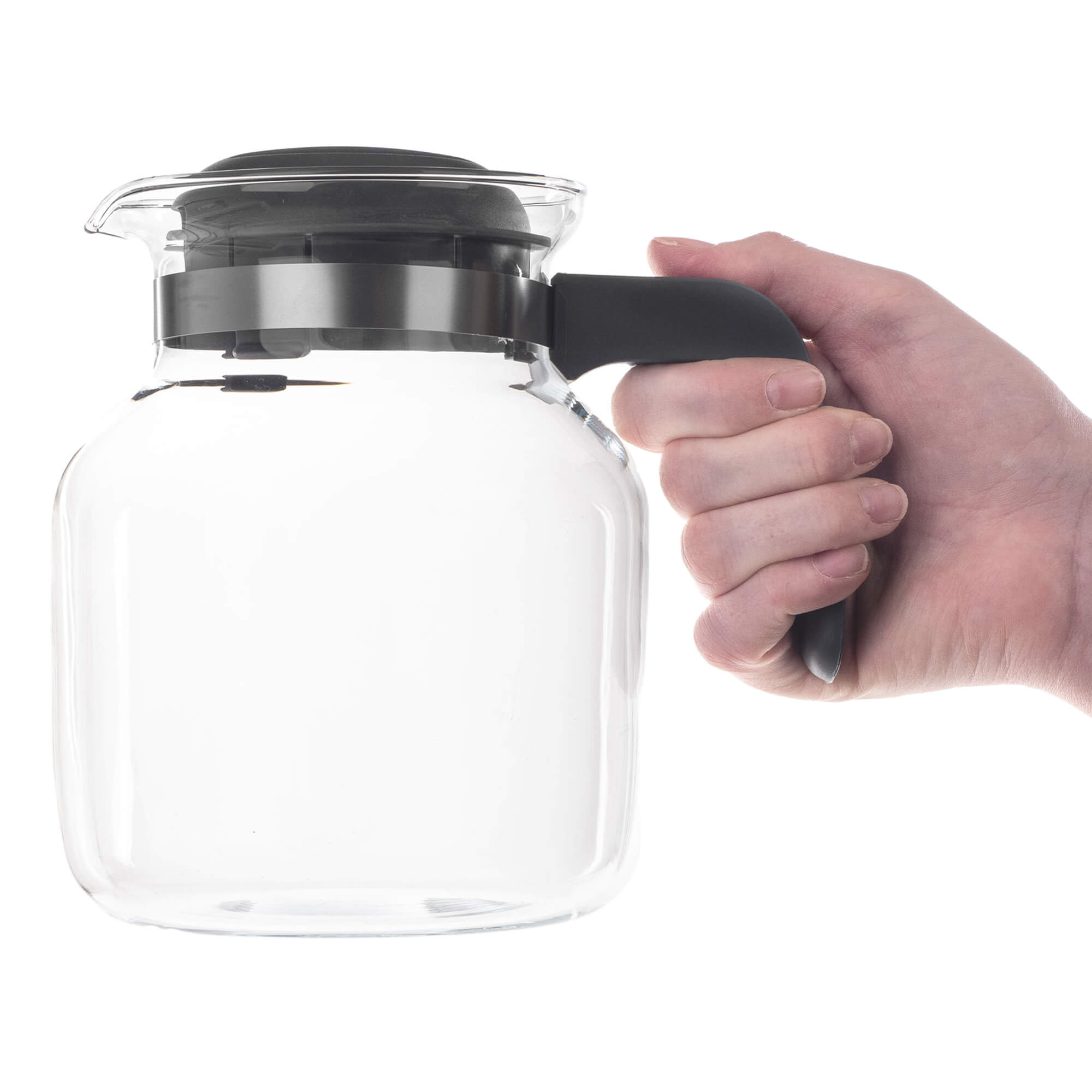Dzbanek żaroodporny Flond, 1,5L, szary