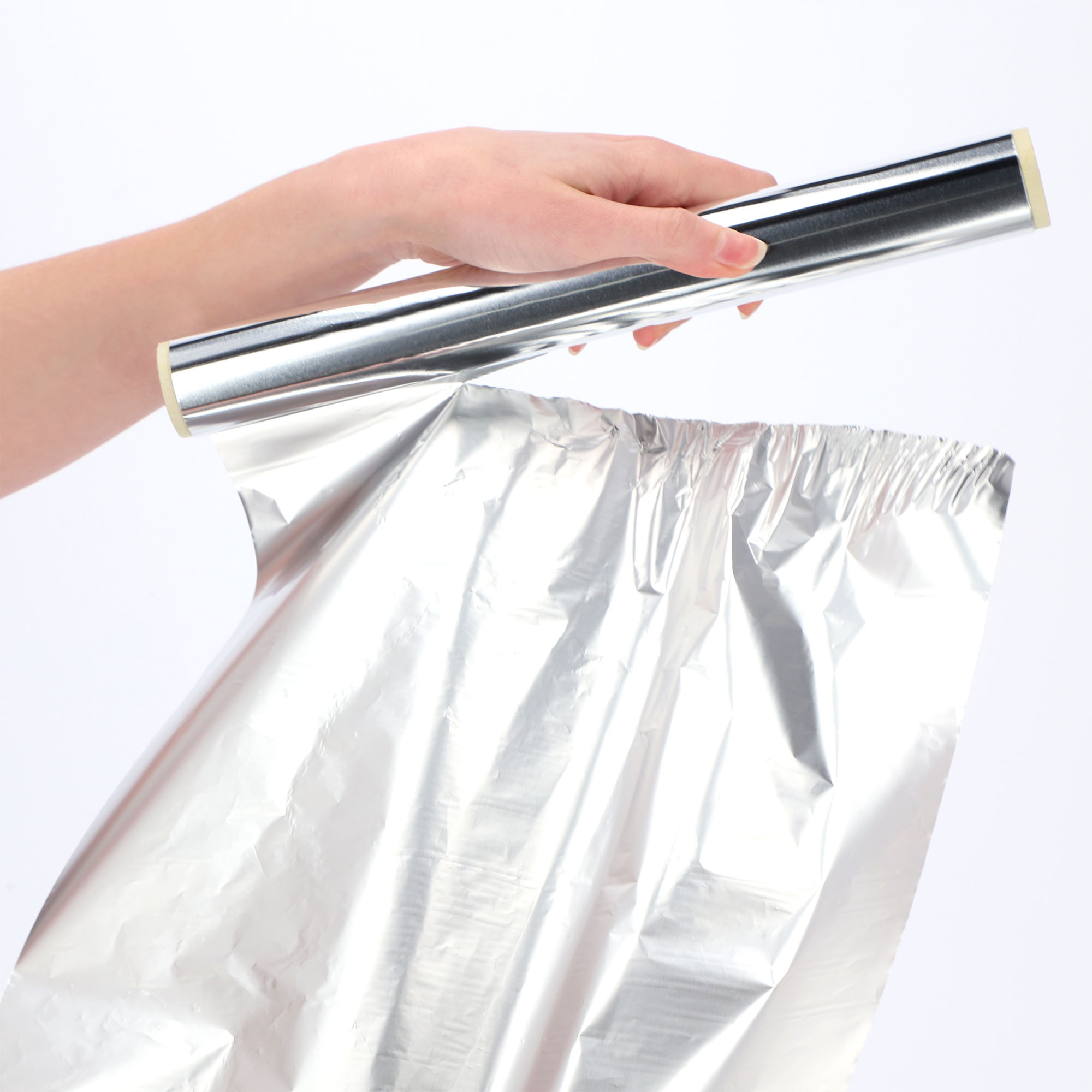 Folia aluminiowa spożywcza Ravi 20 m, srebrna