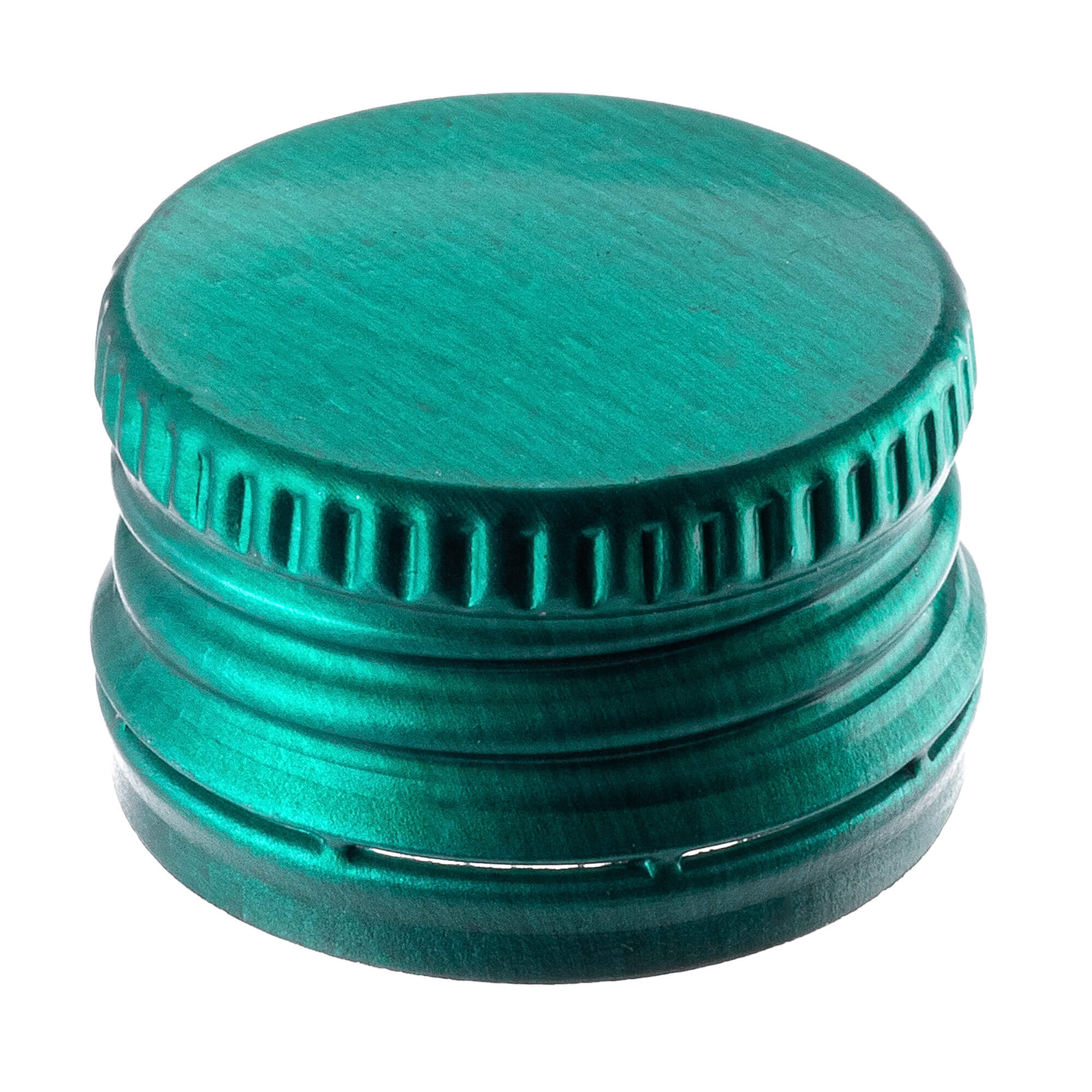 Aluminiowa zakrętka do butelek Annot fi 28mm zielona 10 szt.