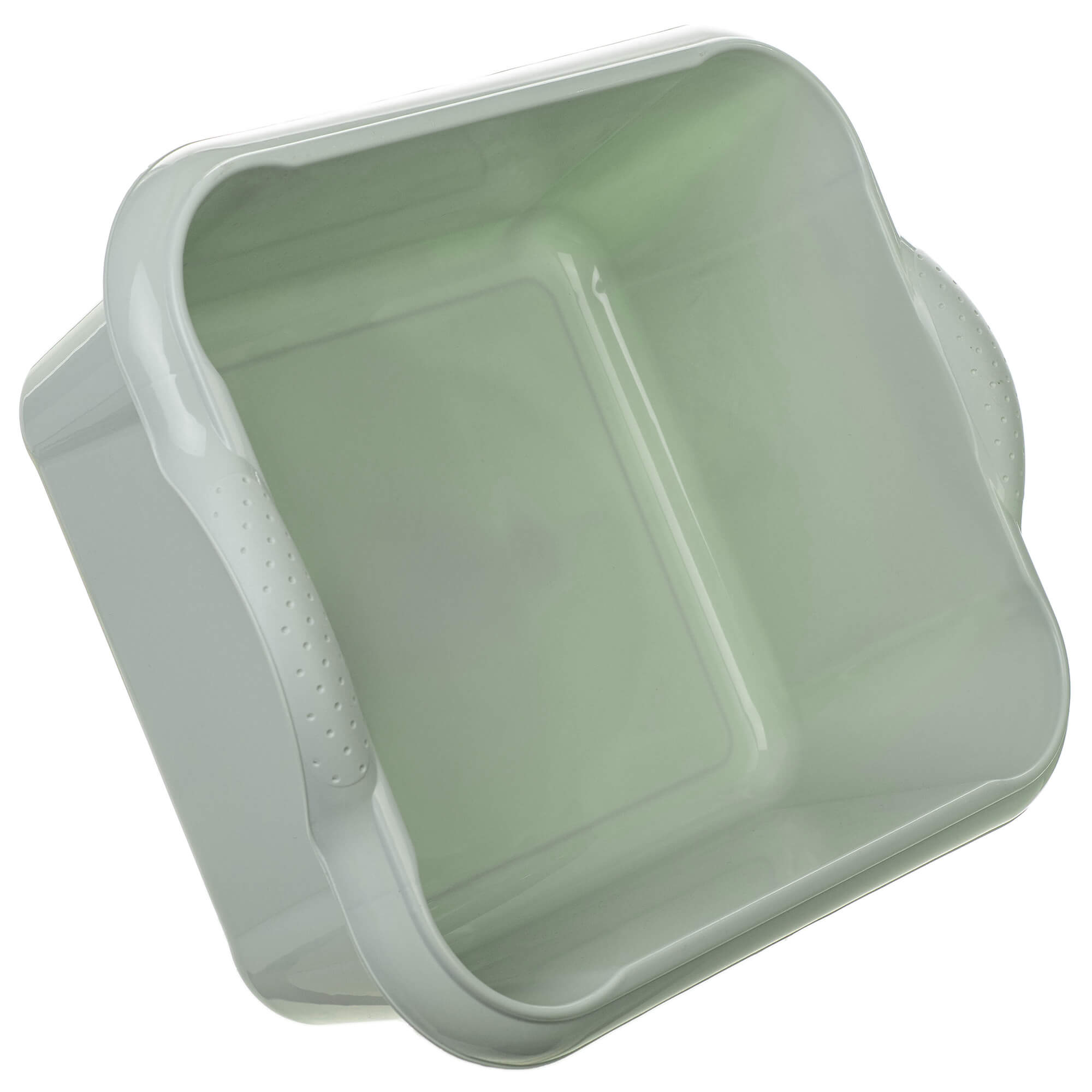 Miska prostokątna Ognes 18L zielony pastel