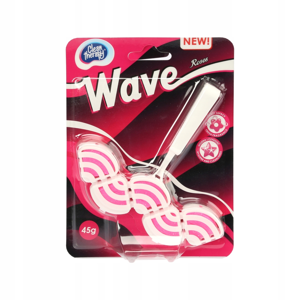 Zawieszka toaletowa do WC 45 g, roses