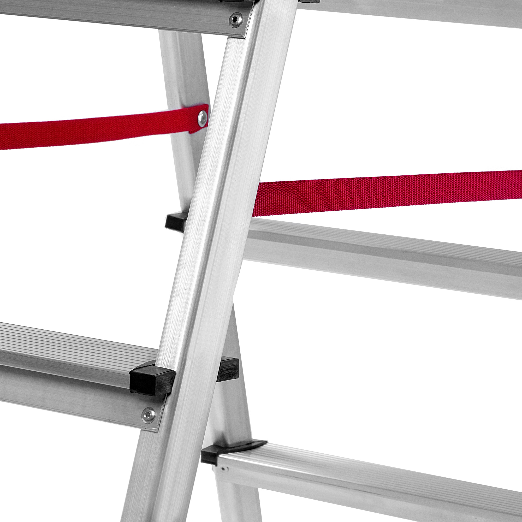 Drabina aluminiowa dwustronna Telti 3 stopnie