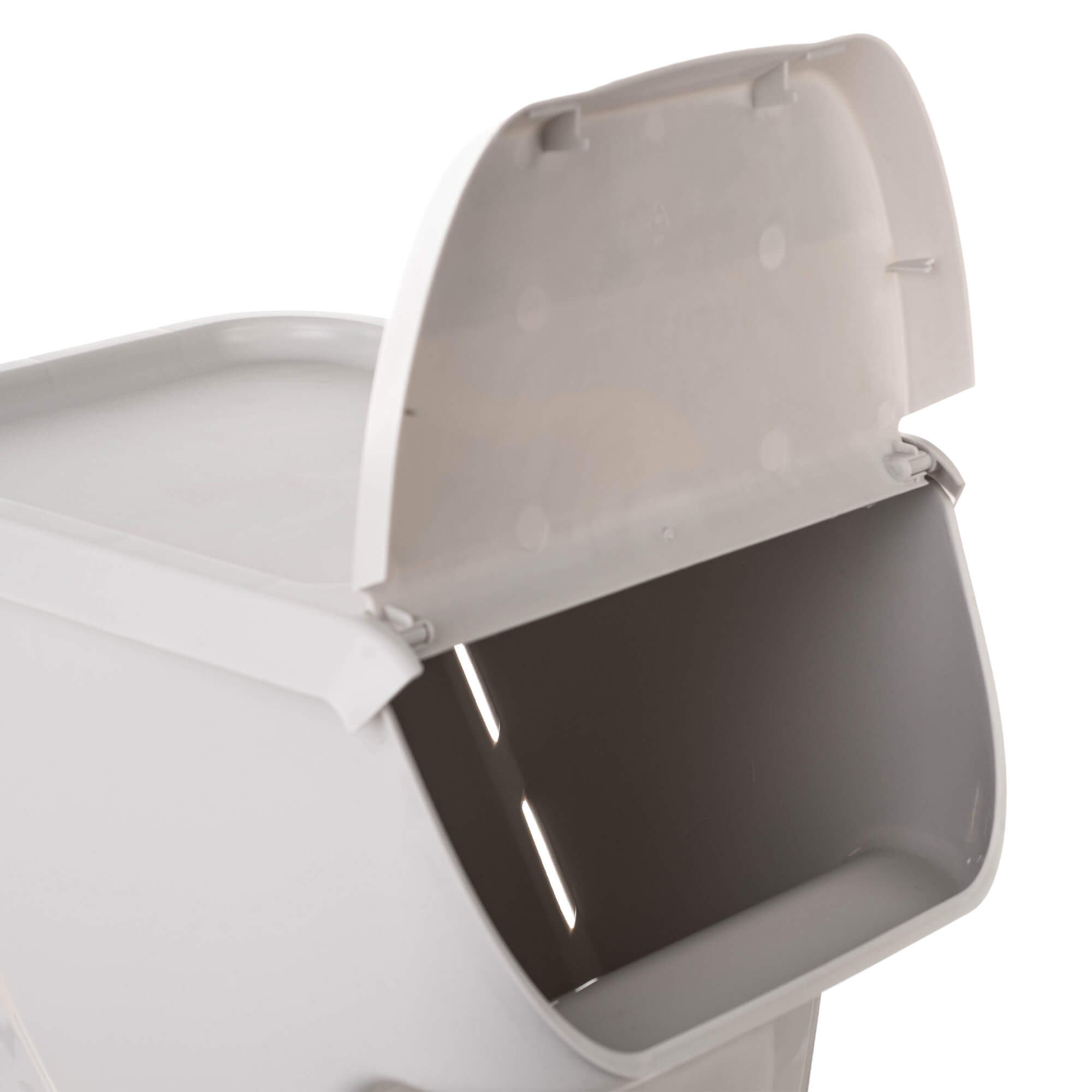 Pojemnik kuchenny z klapą Salice 13L biały