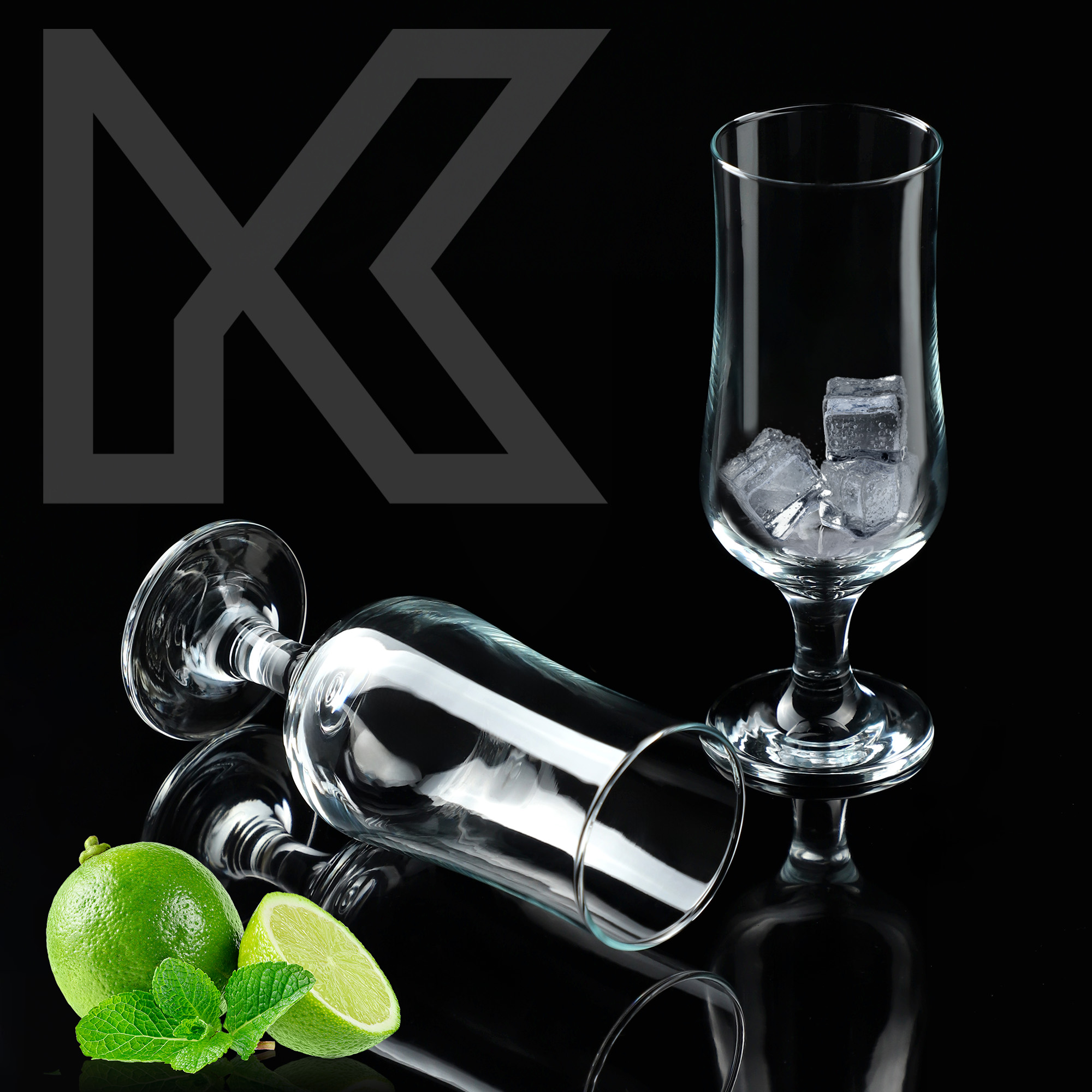 Kieliszki na nóżce 370 ml, 6 szt.