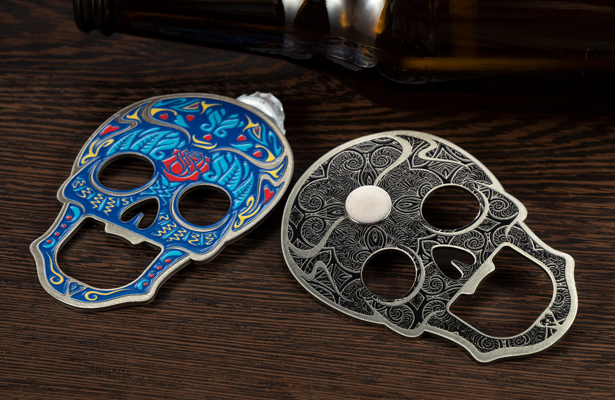 Otwieracz do butelek Mezel niebieski