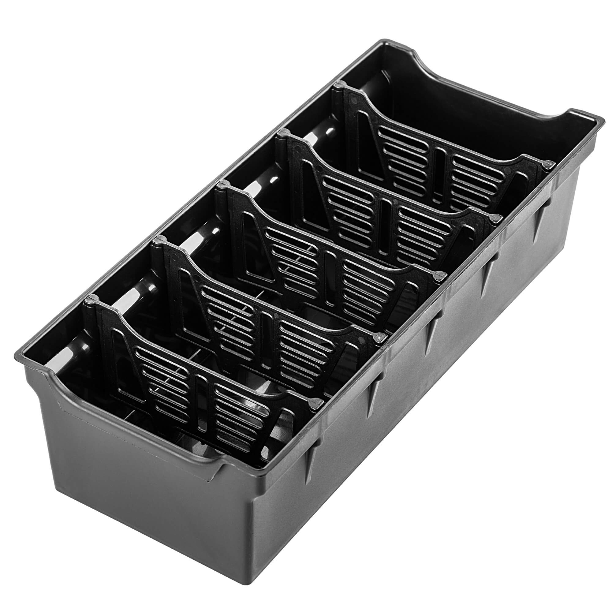 Organizer na przyprawy Austis 30 x 15 cm czarny
