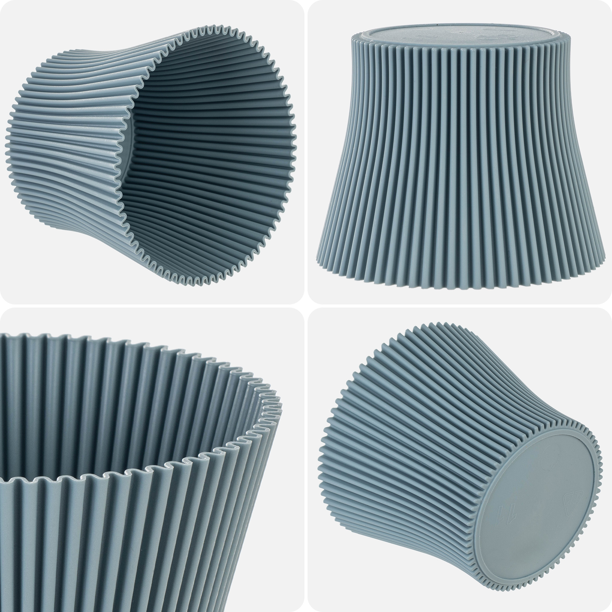 Doniczka na kwiaty Estrela 14cm błękitny