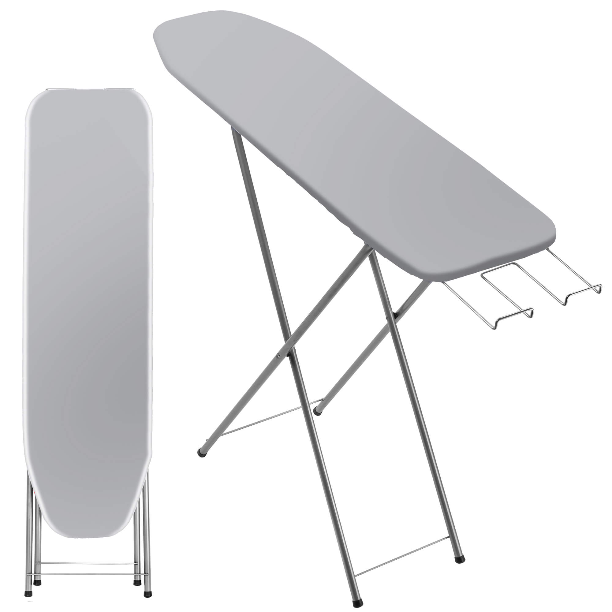 Deska do prasowania Habo, 104 x 30 cm szara z uchwytem