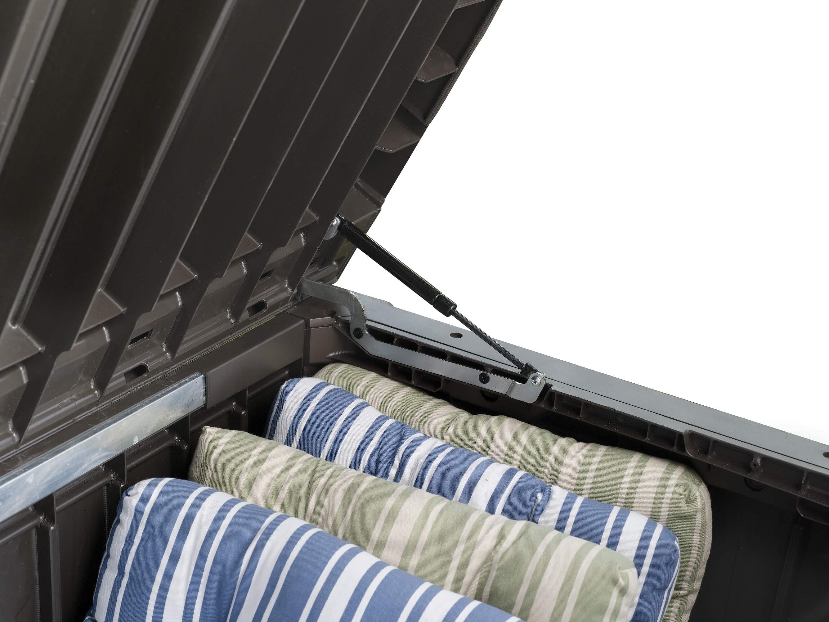 Skrzynia ogrodowa Keter Rockwood Storage Box 570L, brąz