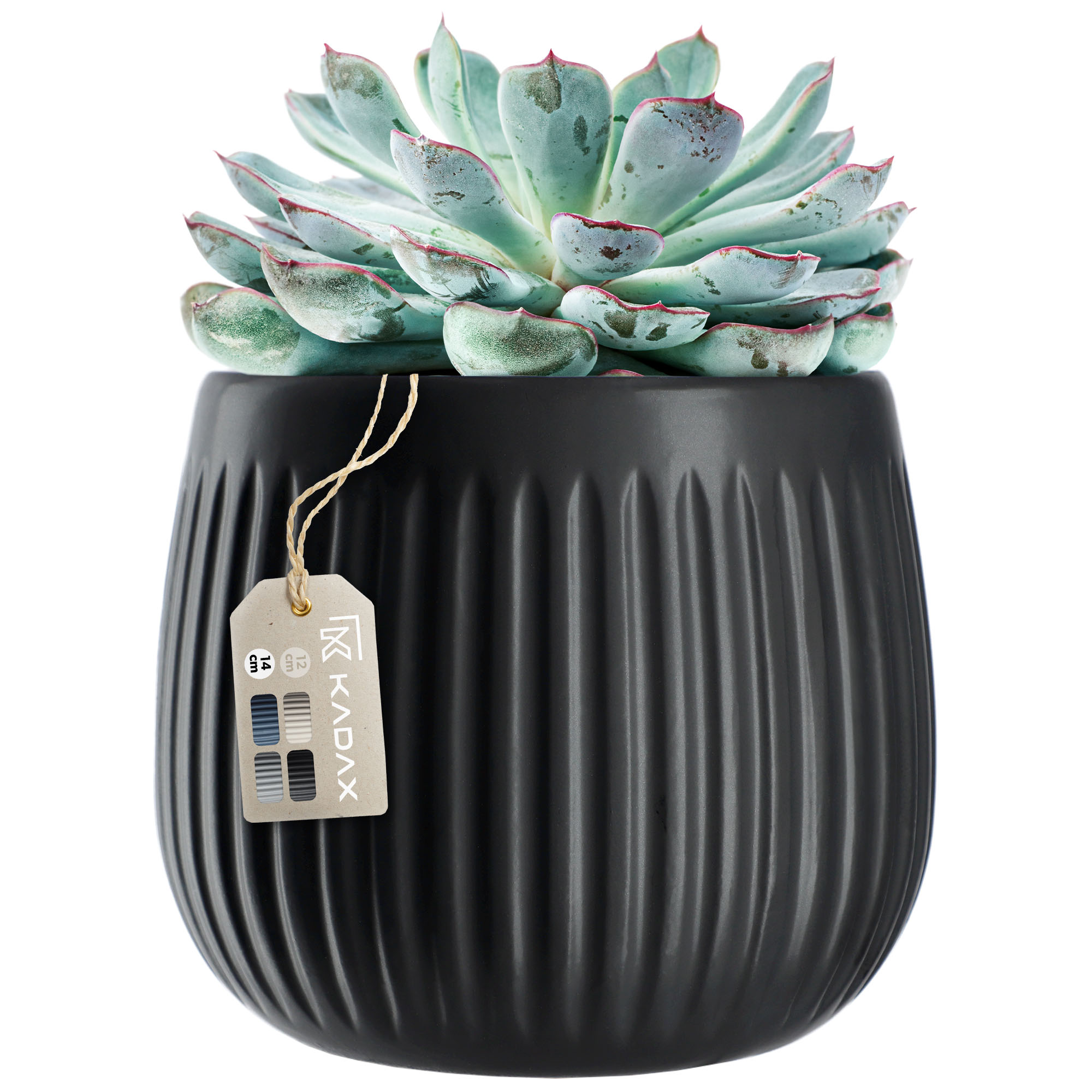 Osłonka ceramiczna Vario 14 cm, czarna