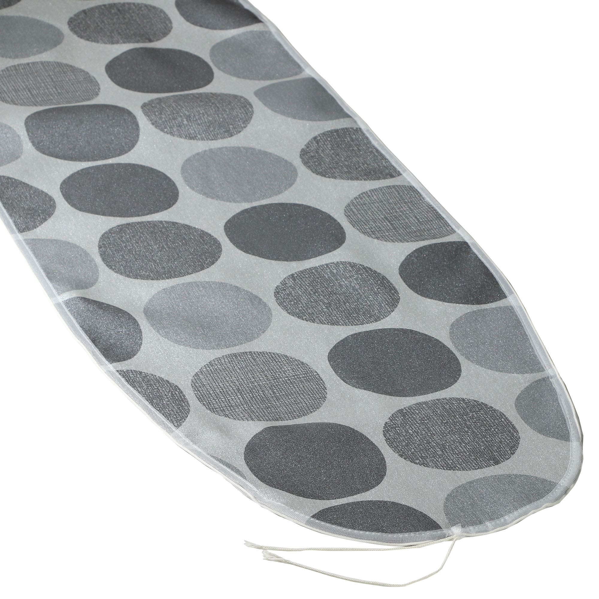 Pokrowiec na deskę do prasowania Piapot 32 x 112 cm szare kółka