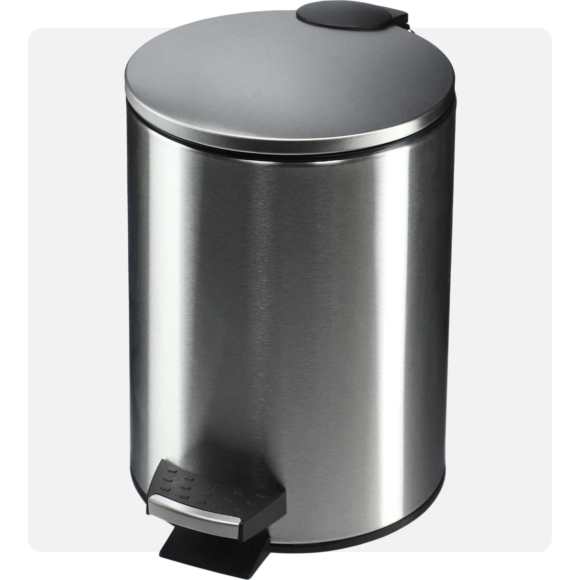 Kosz łazienkowy Linter stalowy, 3L