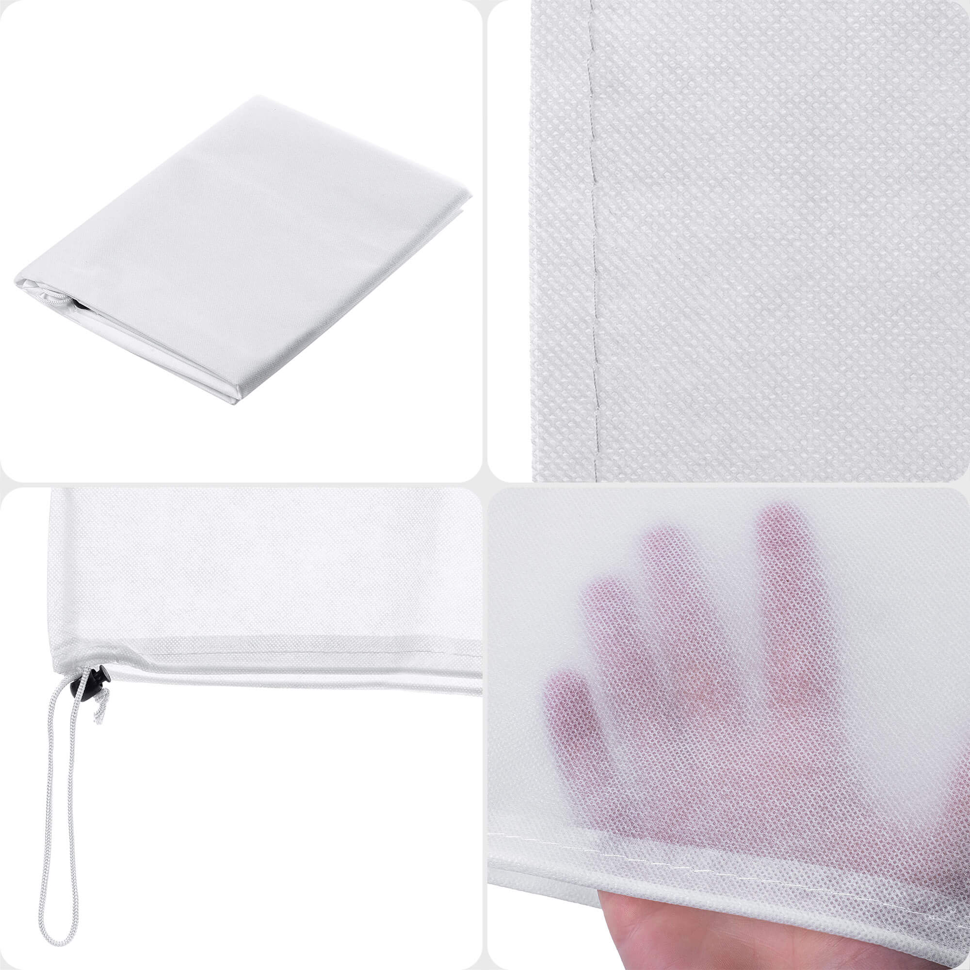 Torba ochronna na rośliny Vatan 1.2 x 1.8 m 50 g/m² biały 1 szt.