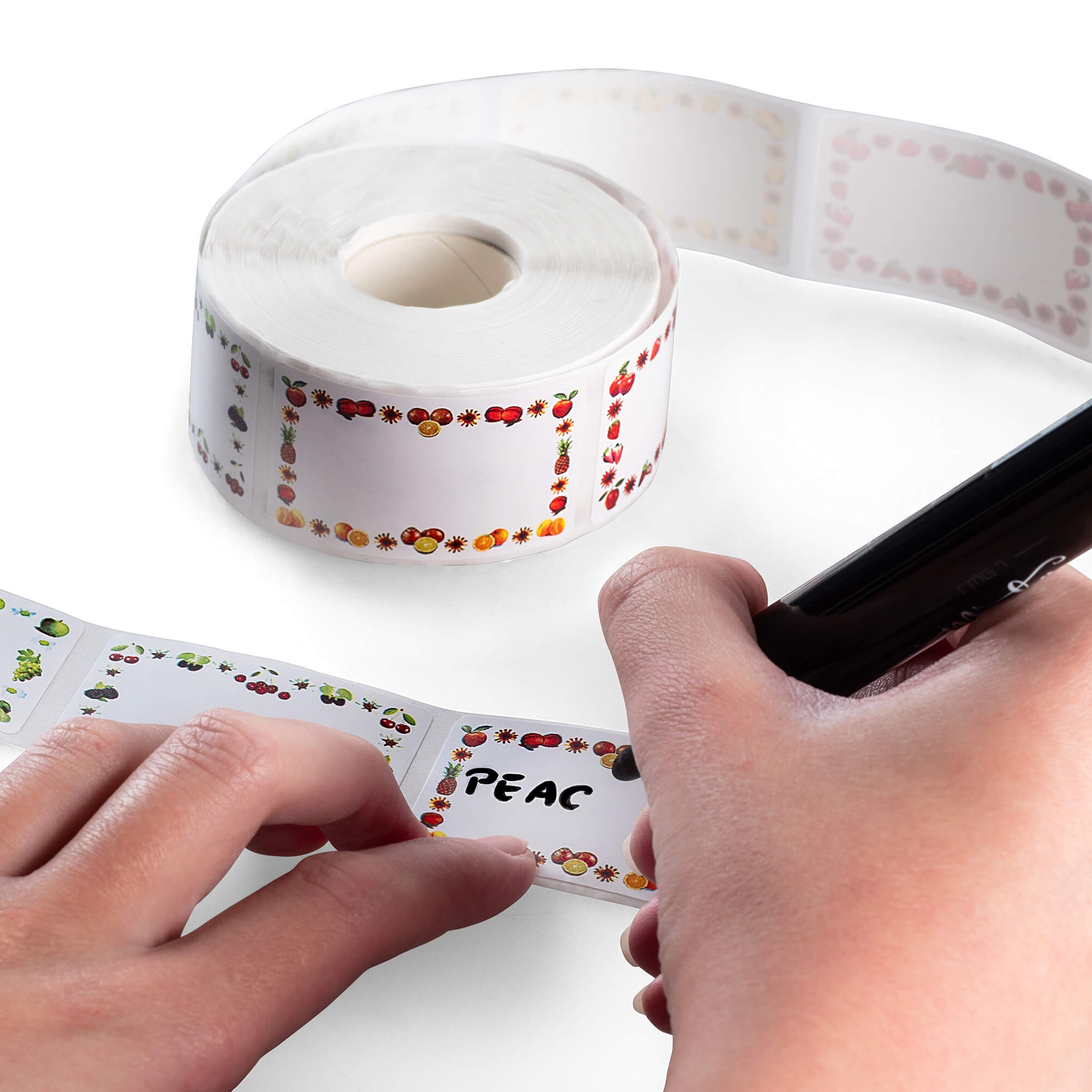 Etykiety samoprzylepne Sefro 5 x 3 cm kolorowe 500 szt.