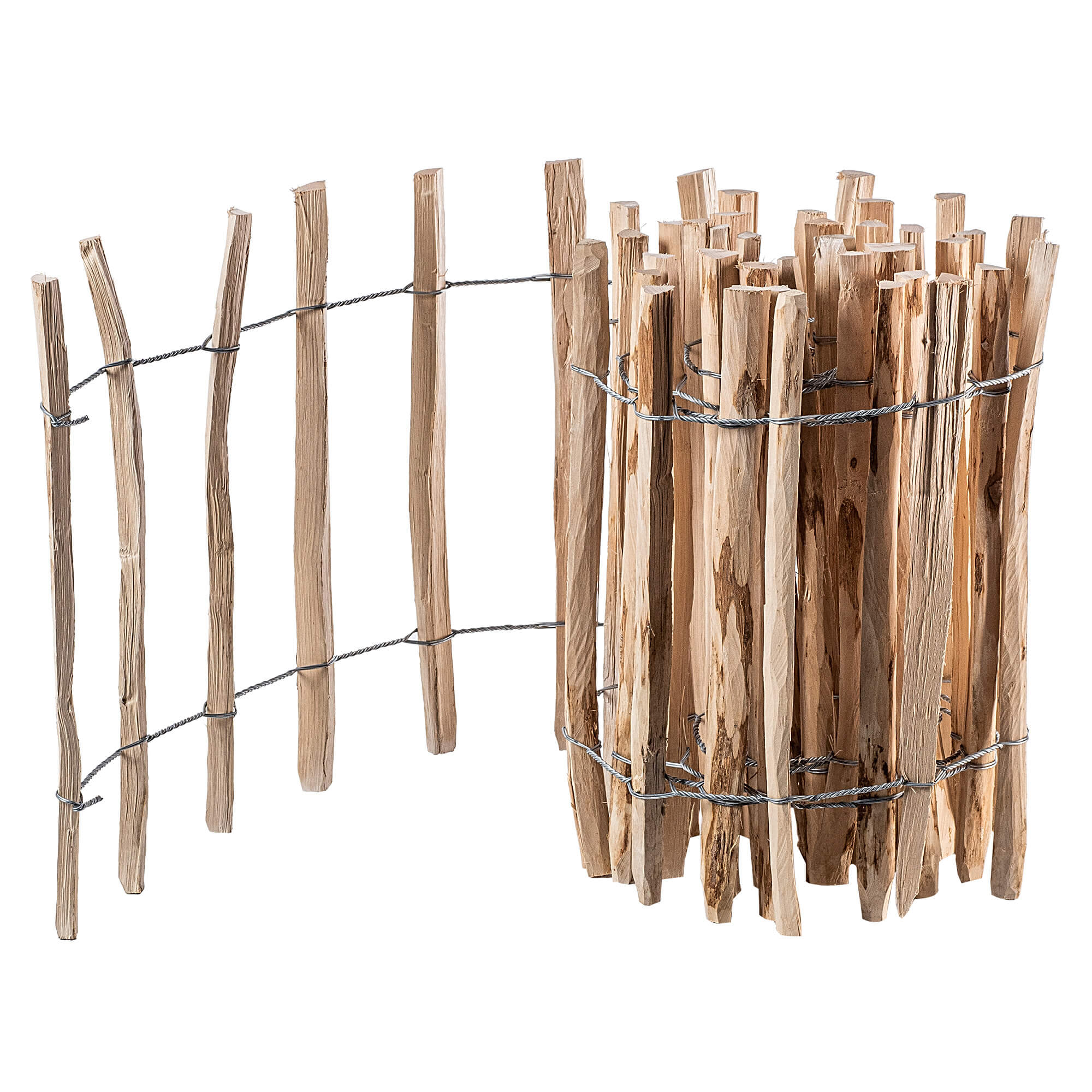 Płot ogrodowy leszczynowy Karo 500 x 50 cm (7-9 cm)