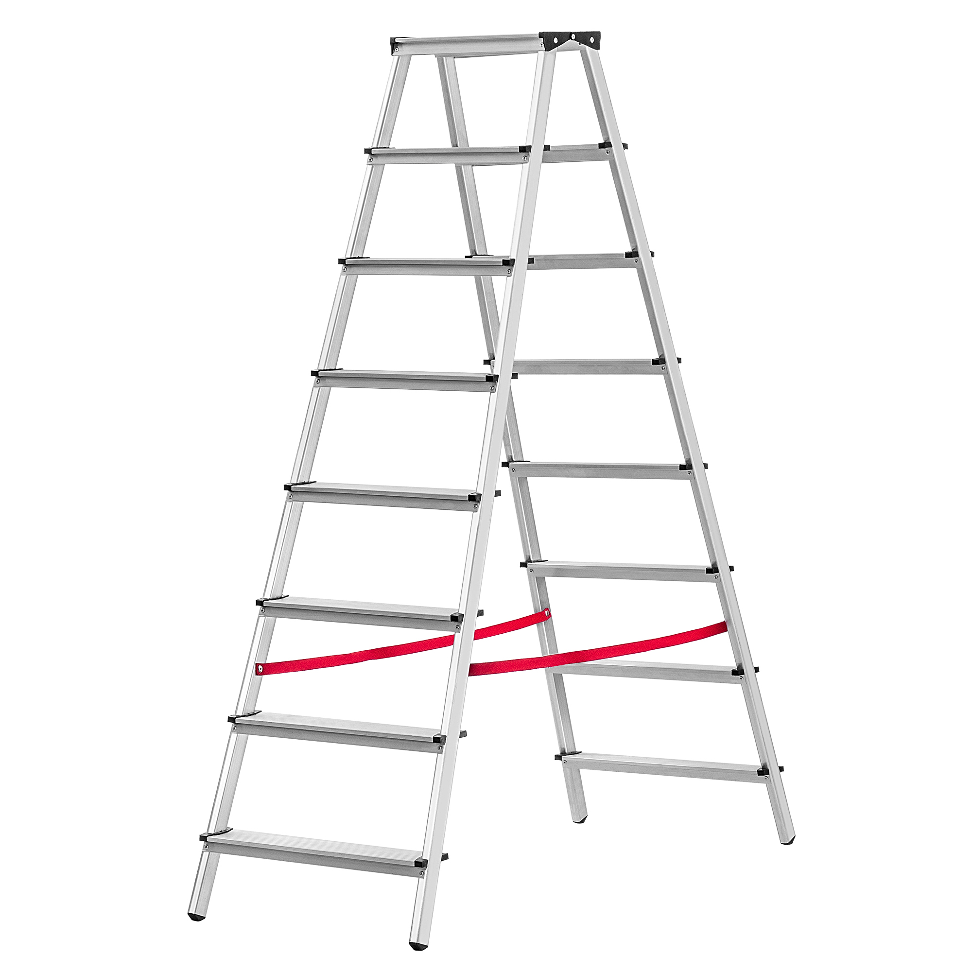 Drabina aluminiowa dwustronna Telti 8 stopni