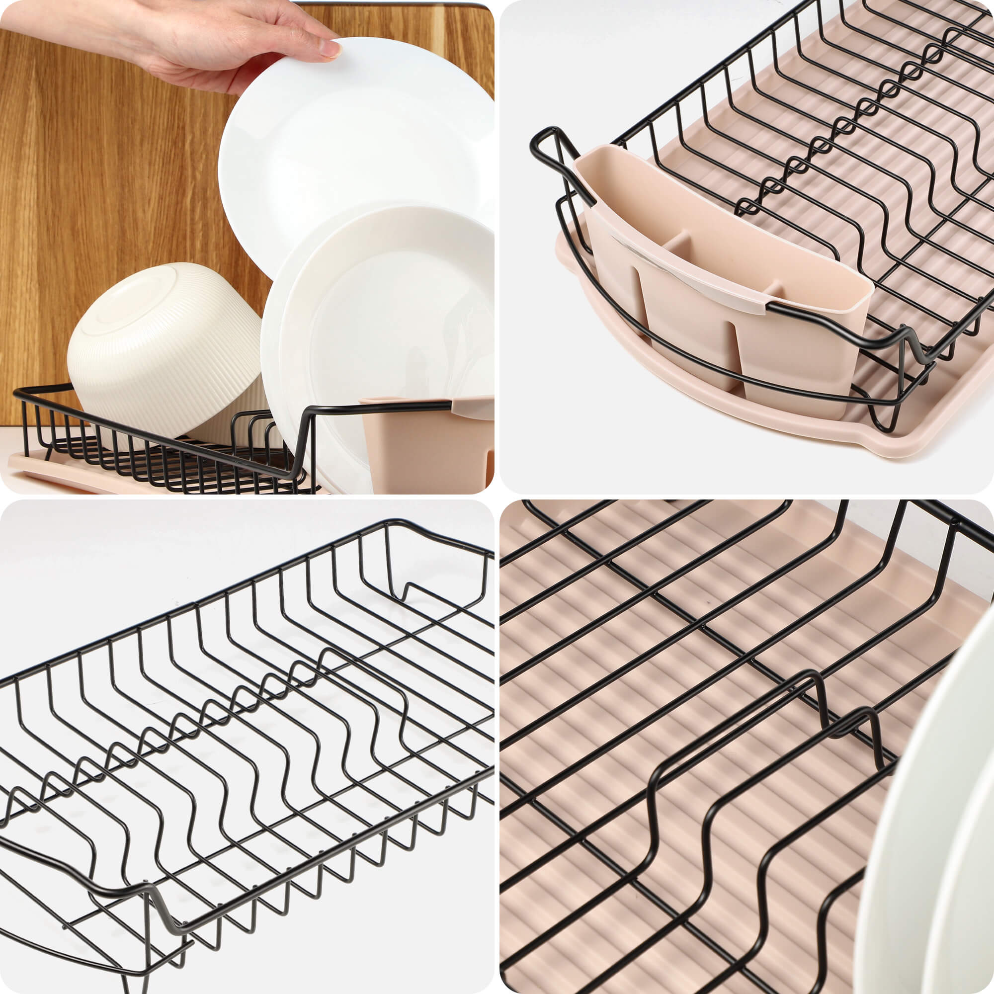 Suszarka do naczyń Tolva, beżowa