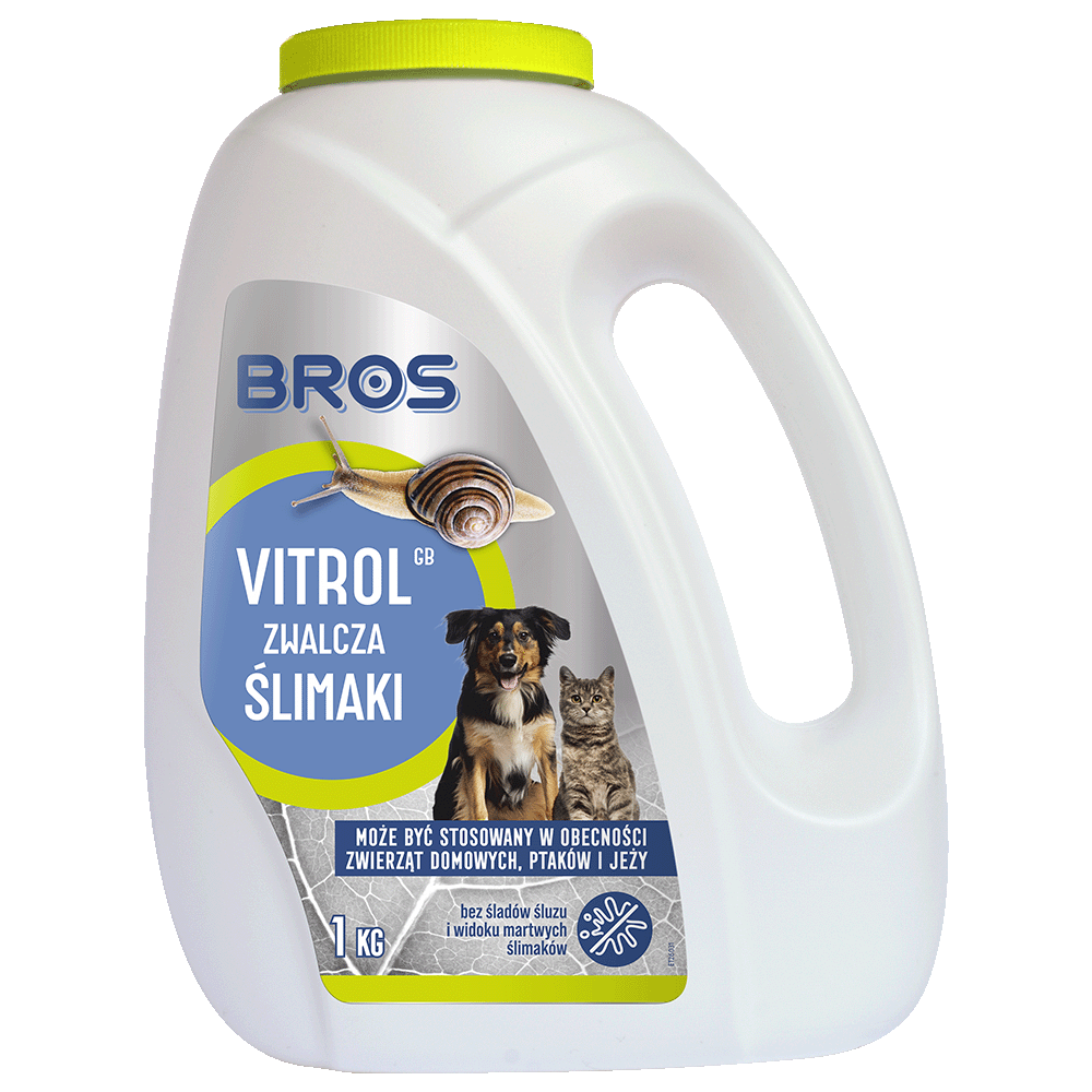 Bros Vitrol GB Granulat na ślimaki 1 kg