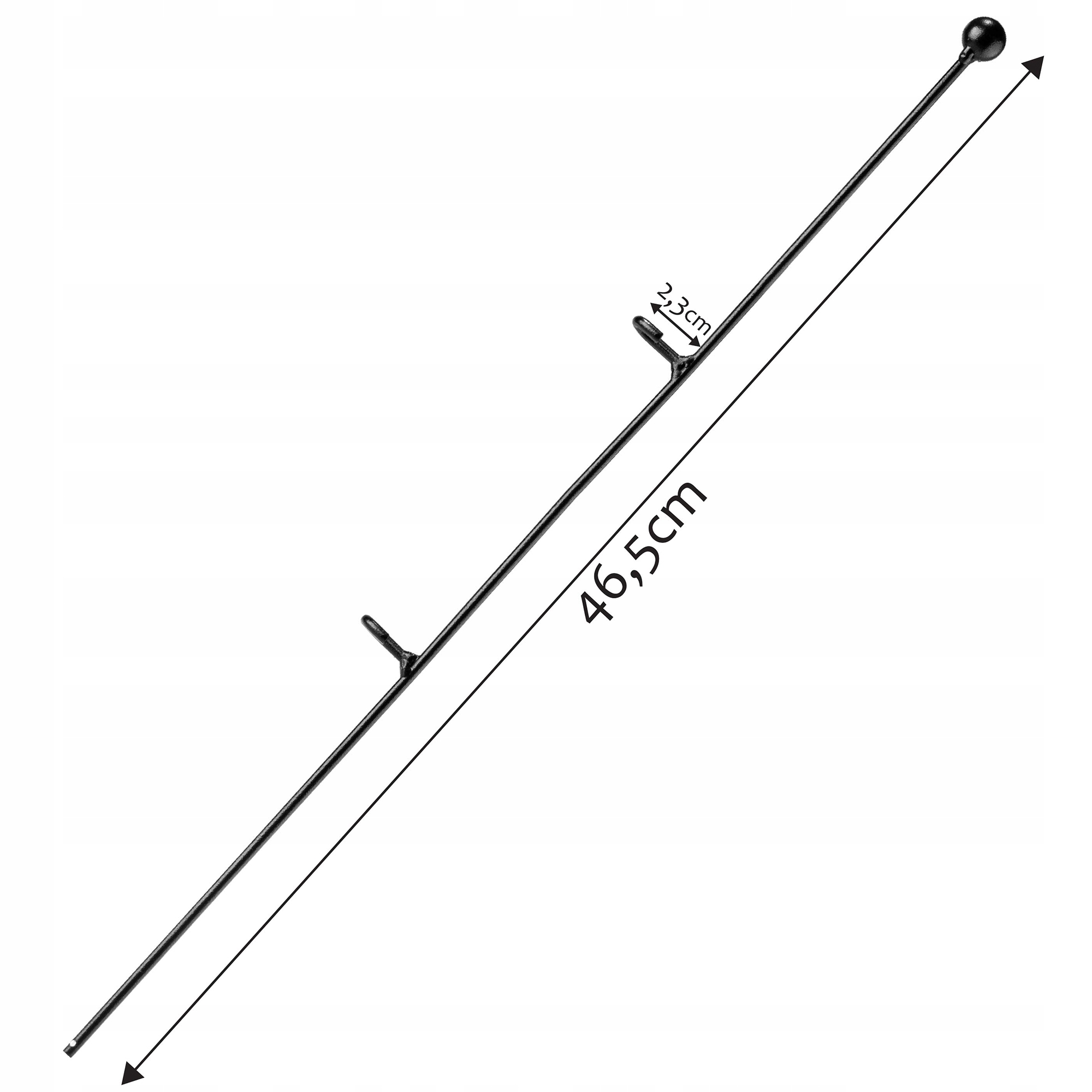 Podpora do storczyków Sylte 50 cm, 10 szt. kółko