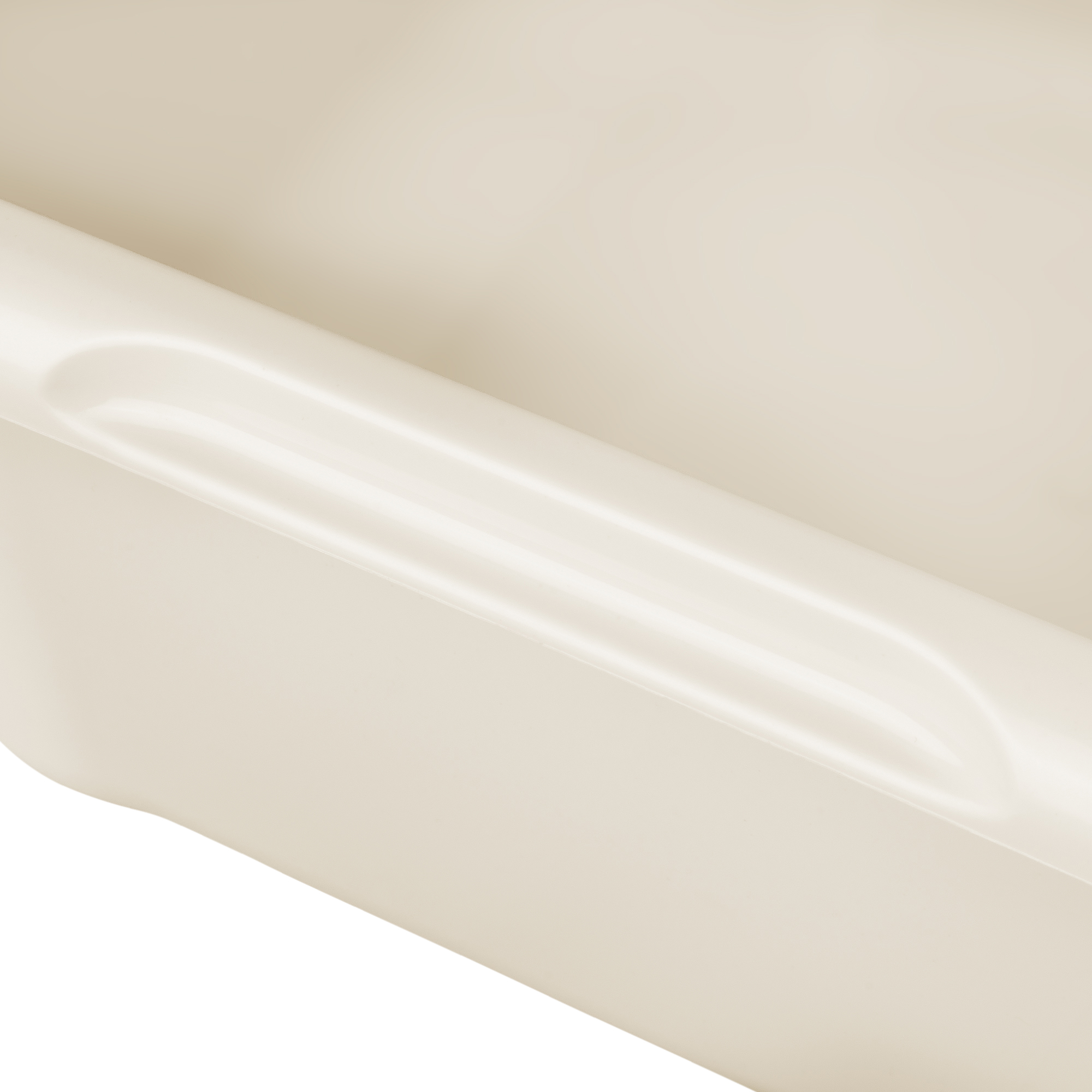 Miska kwadratowa do łazienki Kollo 8L biały poddymiony