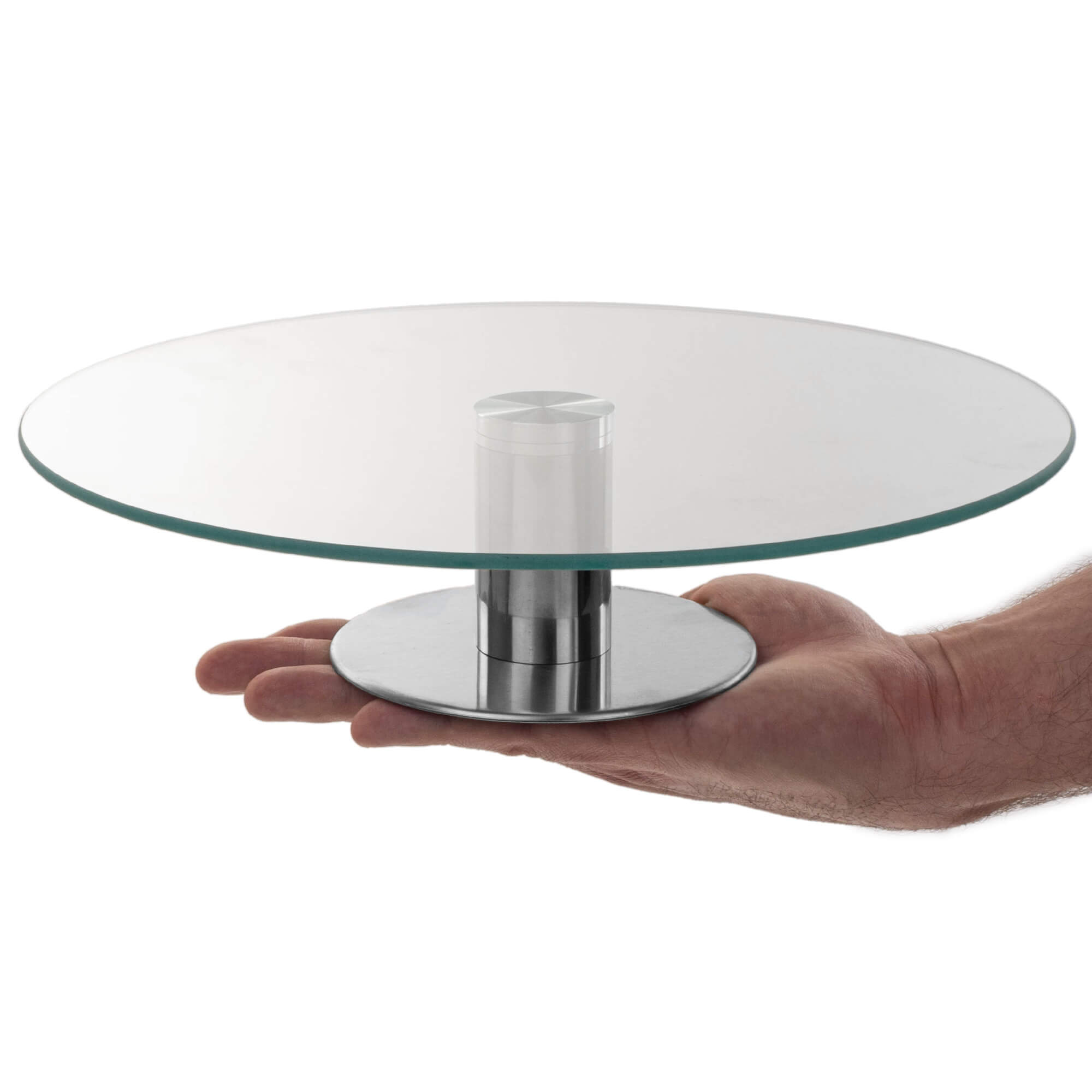 Patera obrotowa do tortów Tropea 28 cm szklana