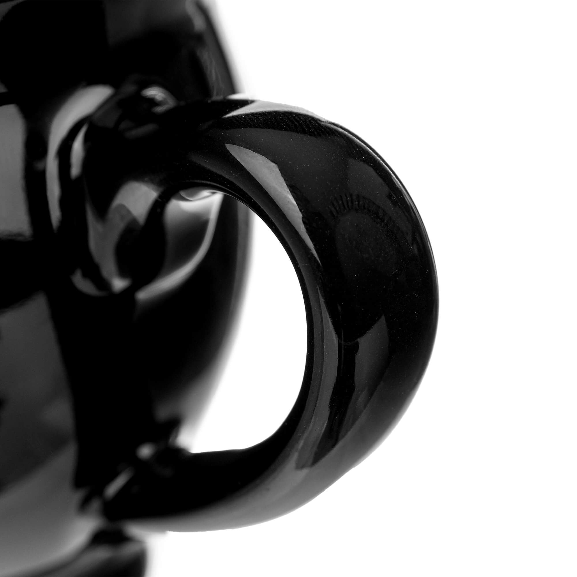 Kubek kamionkowy na grzane wino Lisle 250 ml czarny