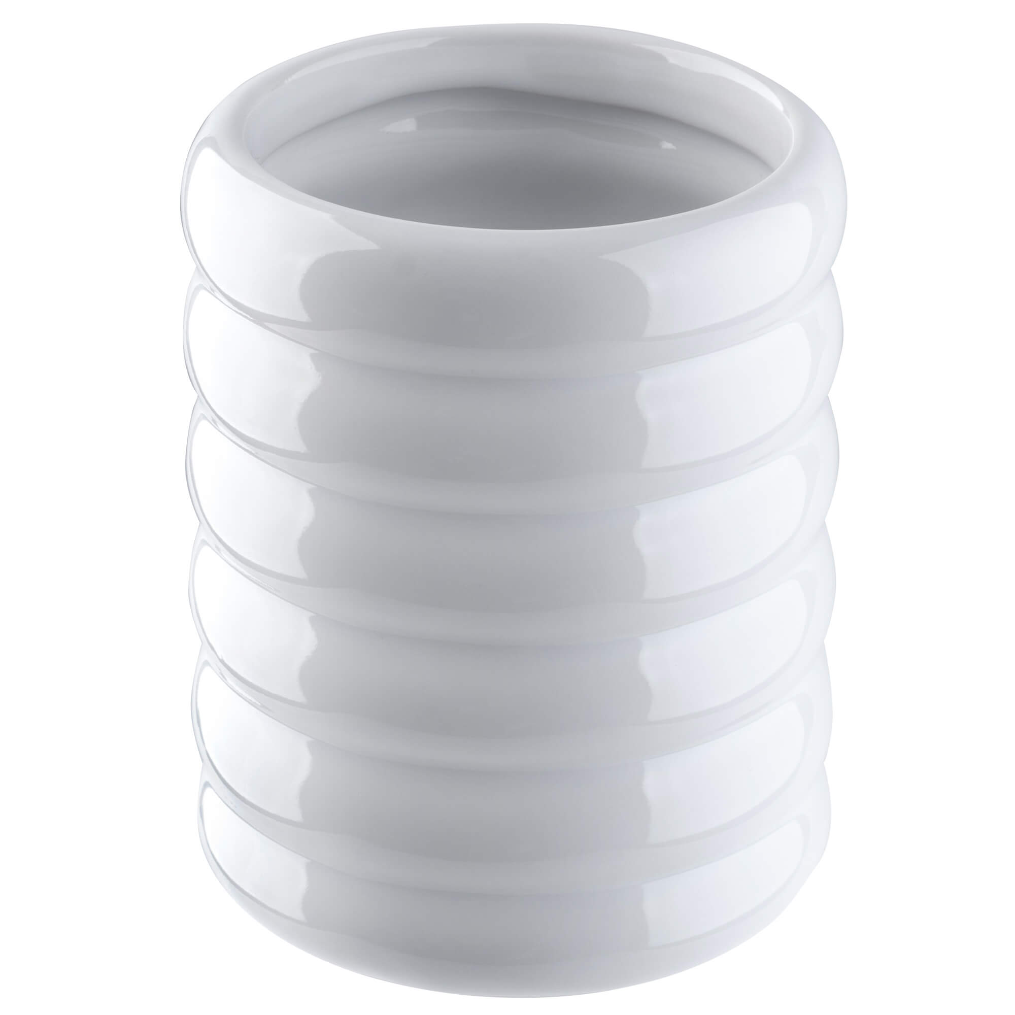 Kubek łazienkowy na paste i szczoteczki 150 ml, biały